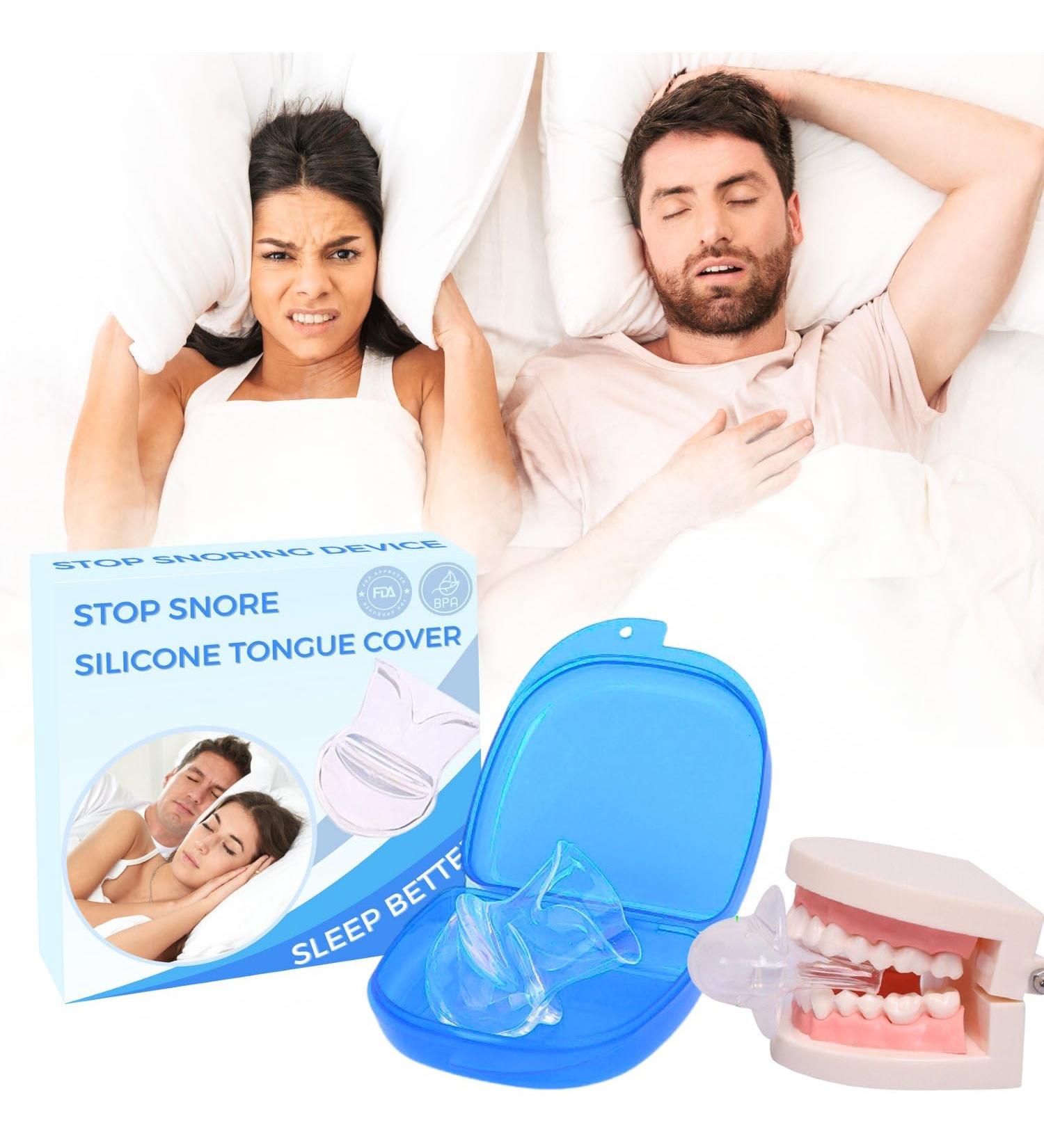 Keepaty Anti-Snoring Tongue Device - Sleep Apnea Night Aid for Men and Women - Buy Online on GoSupps.com