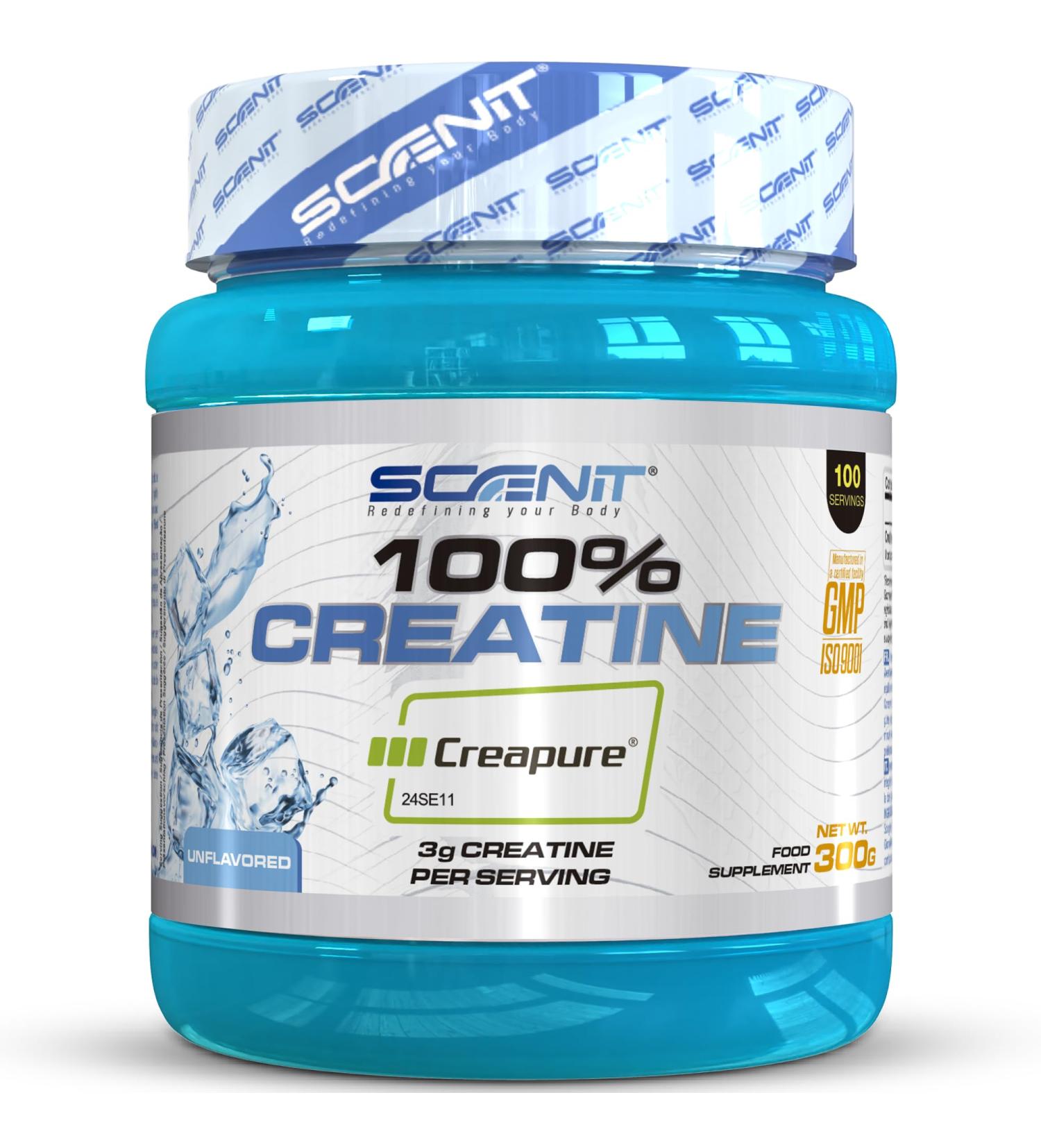Creapure Creatine - 100% Creatine Creapure - 300 g - Creatine Monohydrate Creapure - Creapure Monohydrate - Creatine Creapure Powder (300 g) - Buy Online on GoSupps.com