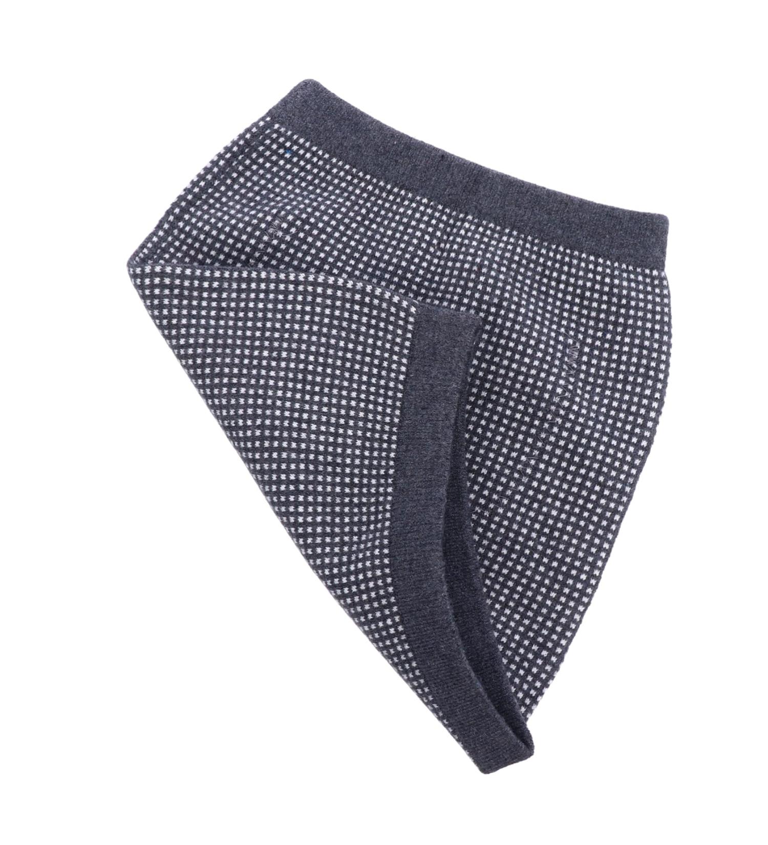 Wool Jacquard Waist Support for Women - Breathable Elastic Back Brace for Lower Back Pain Relief | Fitness Belt XL Grey - Buy Online on GoSupps.com
