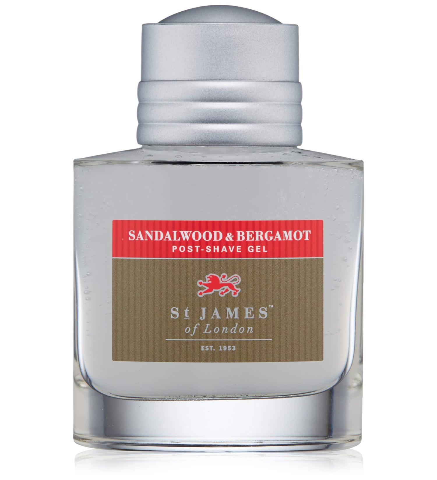 St. James of London Sandalwood & Bergamot Post-Shave Gel 100ml - Buy Online on GoSupps.com