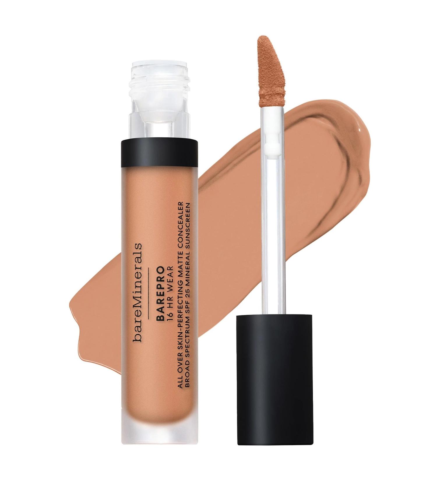 bareMinerals BAREPRO 16HR Natural Matte Concealer SPF 25 - Conceals Dark Spots Blemishes & Dark Circles Vegan Sensitive Skin Medium 300 Neutral - Buy Online on GoSupps.com