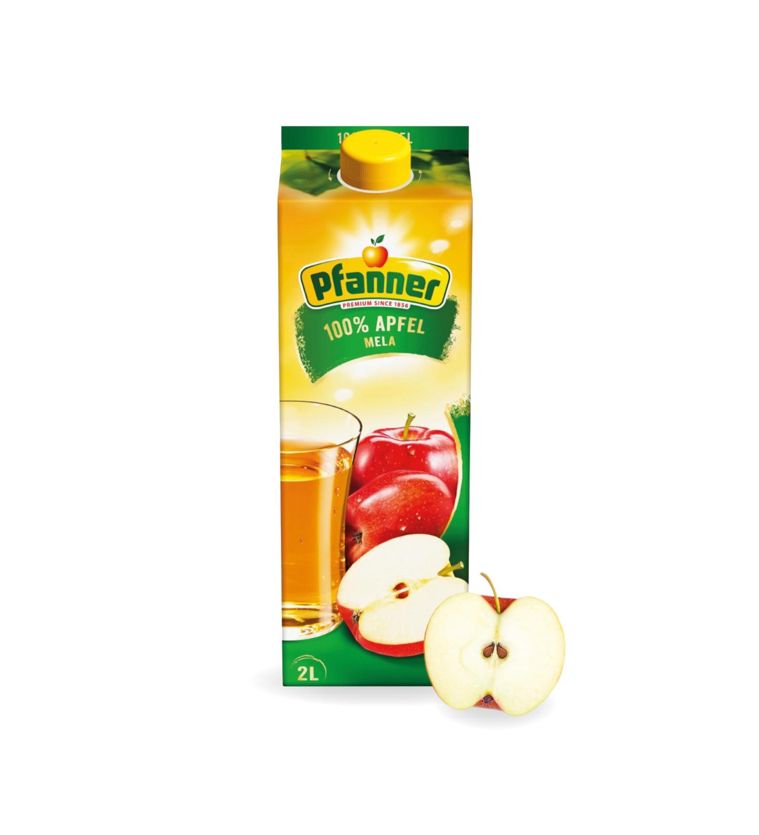 Buy Pfanner 100% Apple Juice - Classic Fruit Juice No Added Sugar - 2L Pack | International Shipping - Buy Online on GoSupps.com