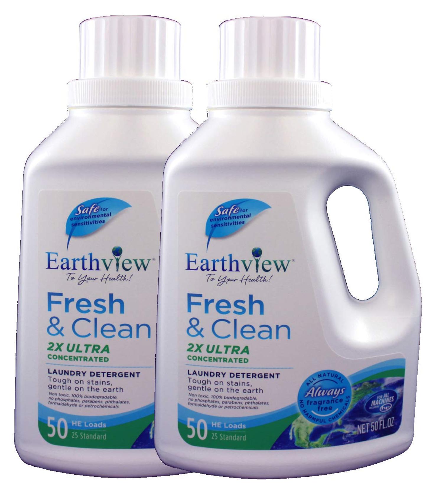 Fragrance-Free Laundry Detergent 2 pk | 50 oz | Eco-Friendly for Sensitive Skin & Allergies - Buy Online on GoSupps.com