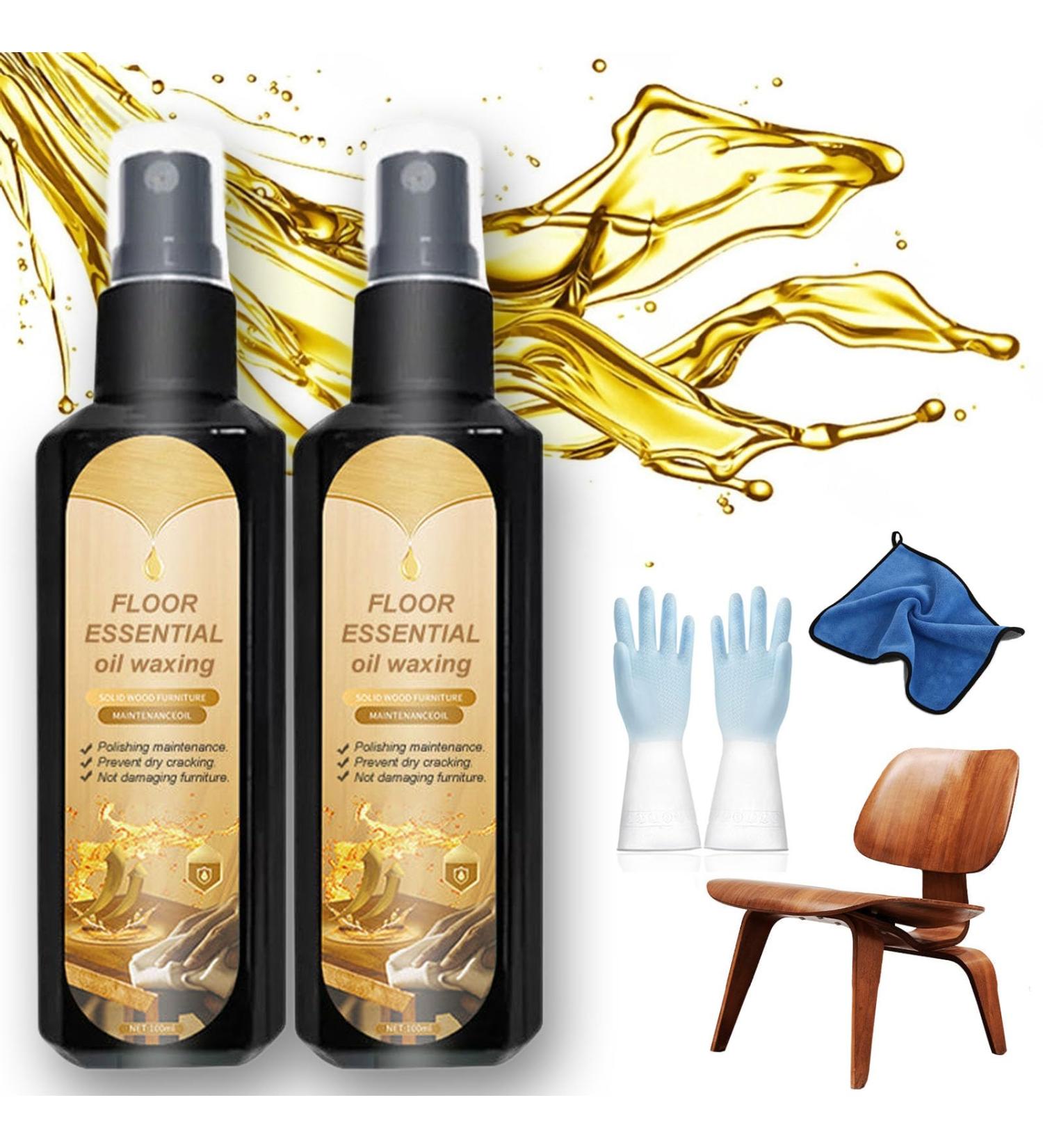 All-in-One Wooden Furniture Special Anti-Cracking Polishing Maintenance Oil Wood Furniture Waxing Care Cleaner - Versatile Care for Your Wood Treasures (2 Set) - Buy Online on GoSupps.com