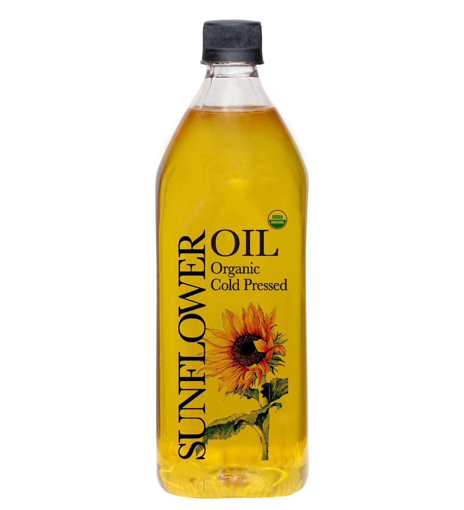 Daana Organic Sunflower Oil - Cold Pressed - 34 Fl oz - Pack of 1 - Buy Online on GoSupps.com