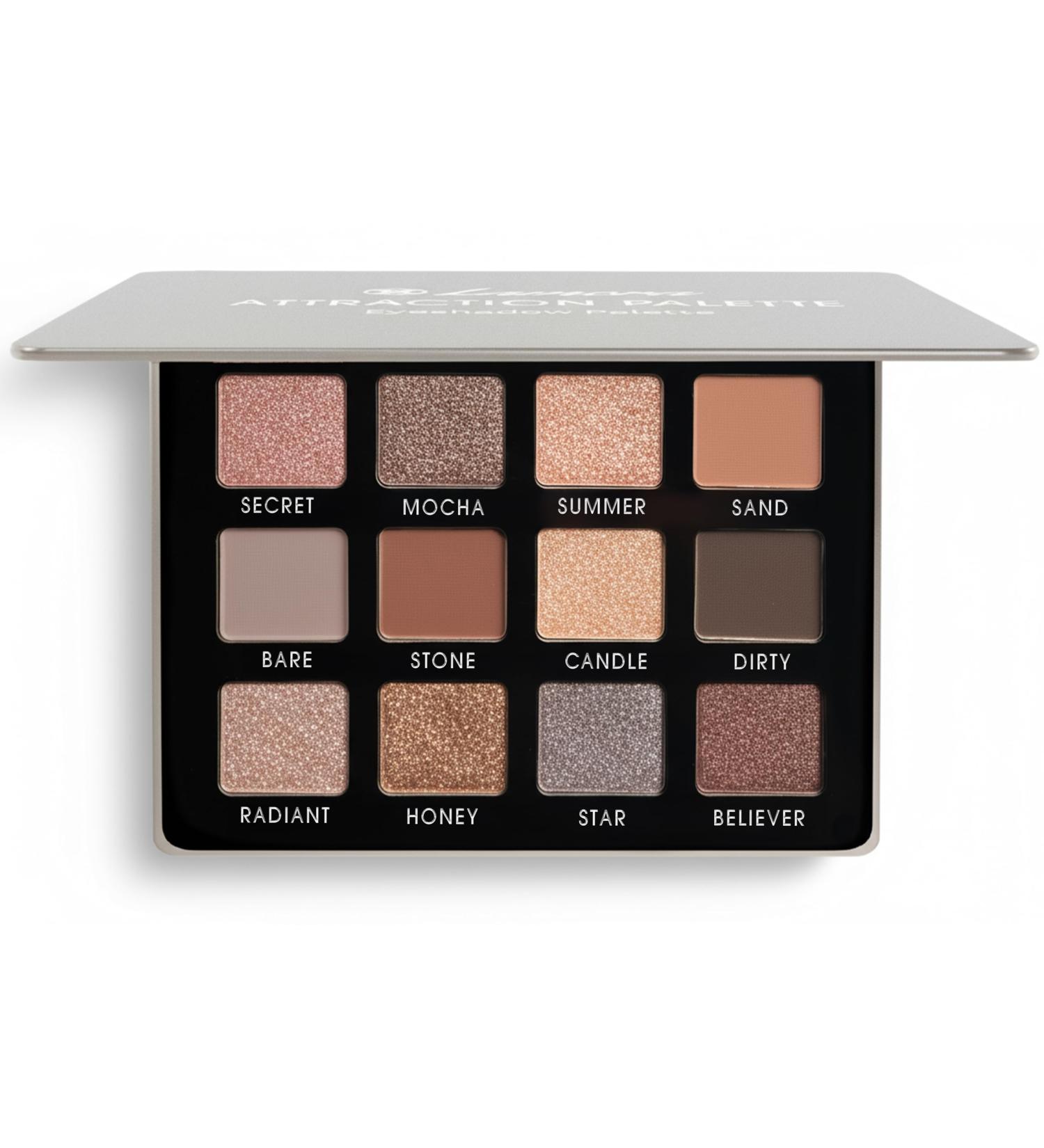 Fard Paupi re Palette Maquillage Yeux - Nude Smokey Eyes 12 Couleurs Shimmer Mat Ultra Pigment - Palette D'ombres Paupi res De Voyage Avec Miroir - Buy Online on GoSupps.com
