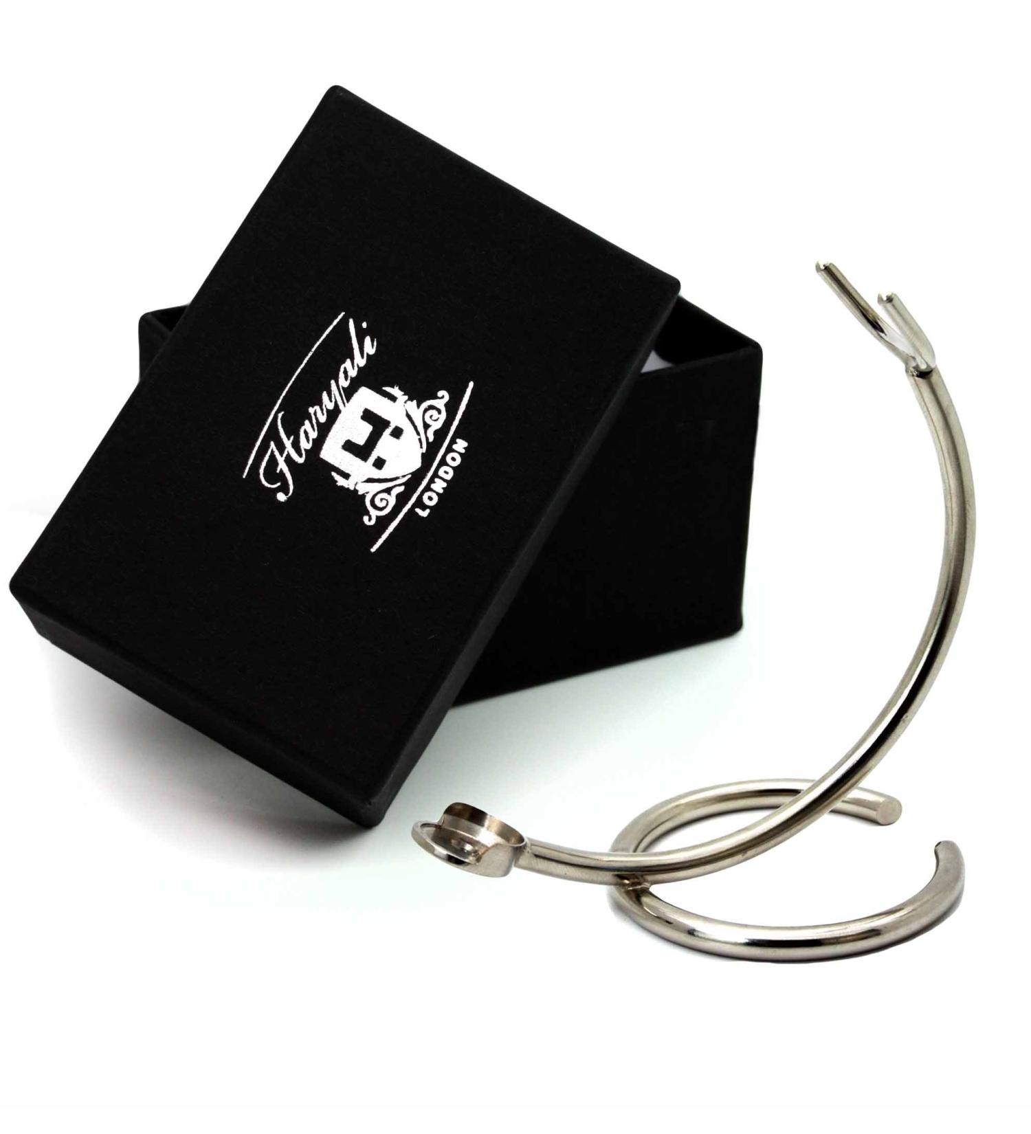 Men's Shaving Razor Holder/Stand Made with Stainless Steel (Chrome Finish).
