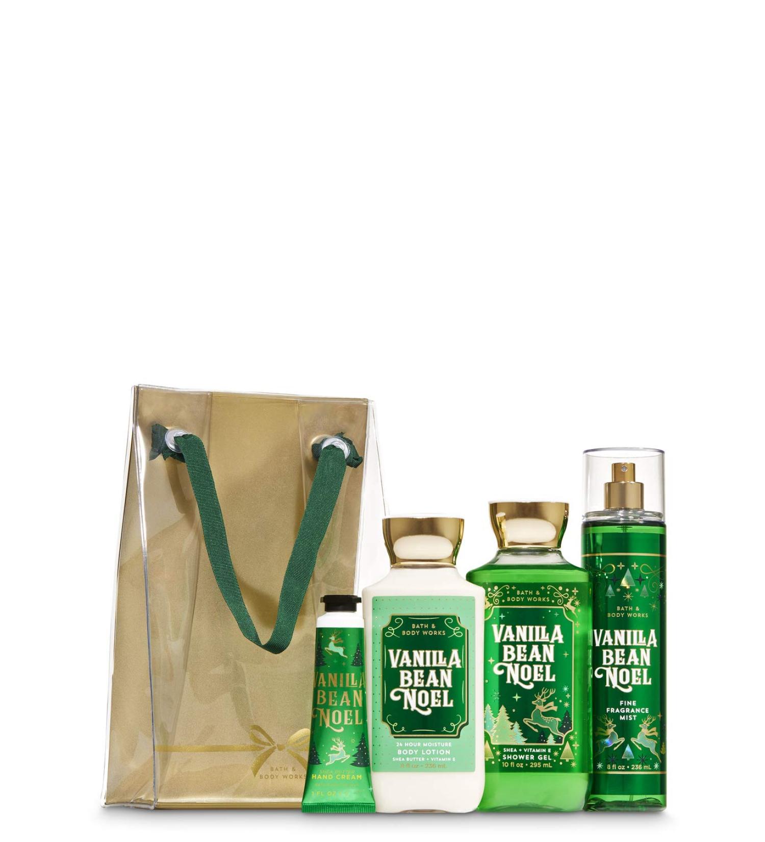 Bath & Body Works VANILLA BEAN NOEL Gift Bag