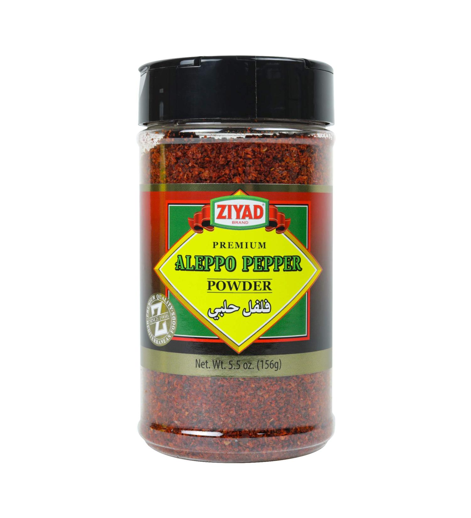 Ziyad Premium Aleppo Pepper - 5.5 oz - No Additives or Preservatives - Slow Heat, Robust Flavor - Buy Online on GoSupps.com