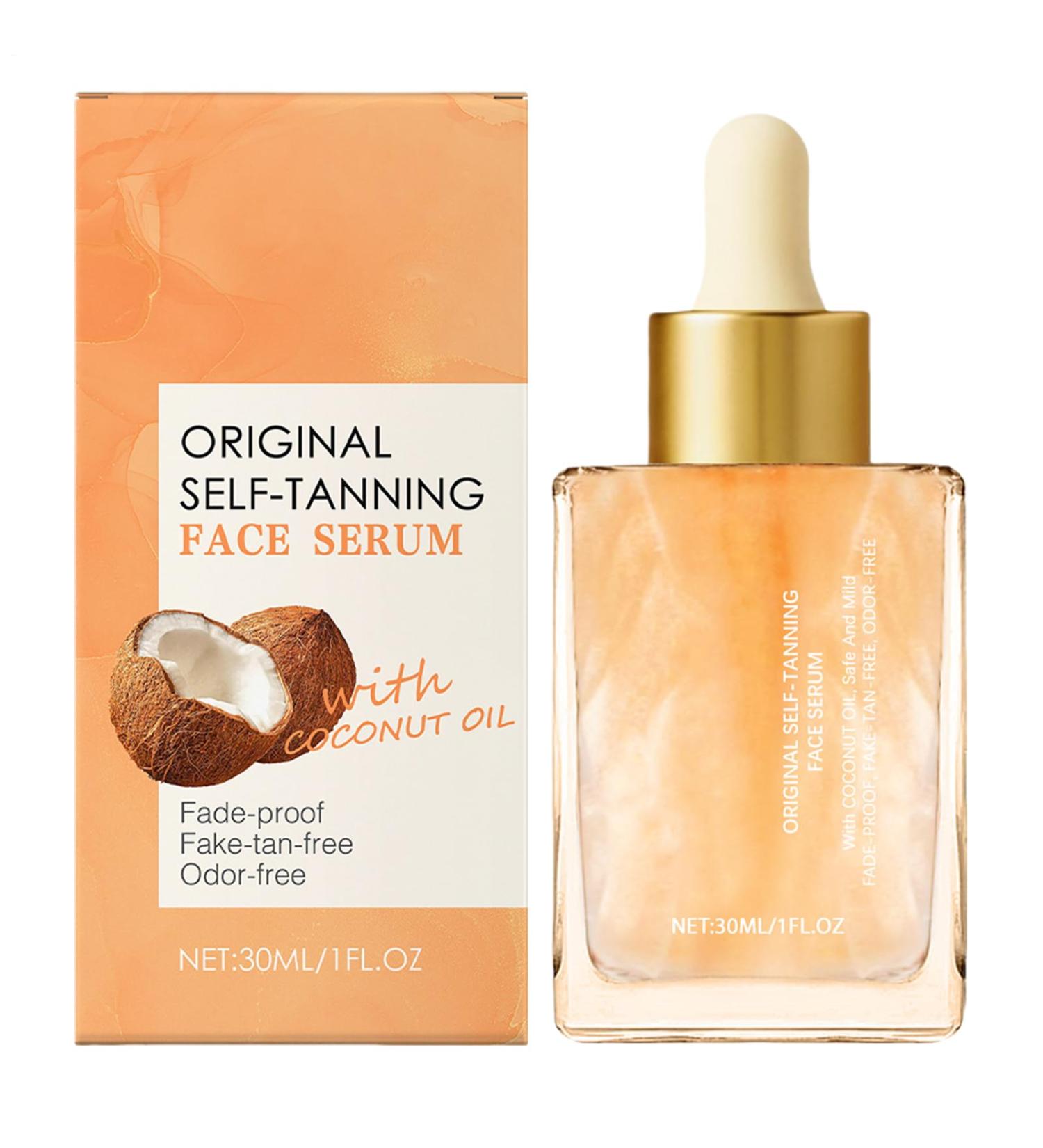 Duqulle Bronzing drops bronzing facial drops natural tanner without with soft tanning effect for women and men on the go - Buy Online on GoSupps.com