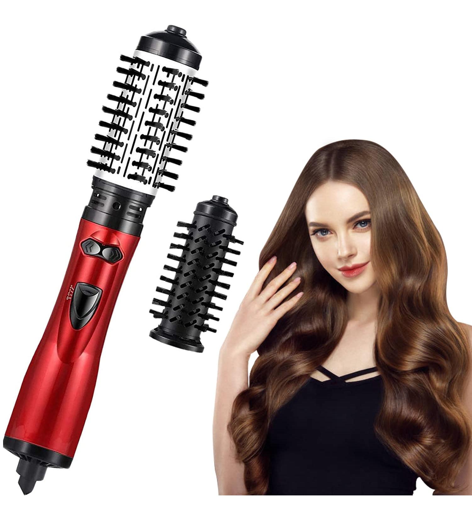 3-in-1 Hot Air Brush Hair Styler - 360 Rotating Round Brush for Drying Volumizing & Smoothing - International Shipping - Buy Online on GoSupps.com