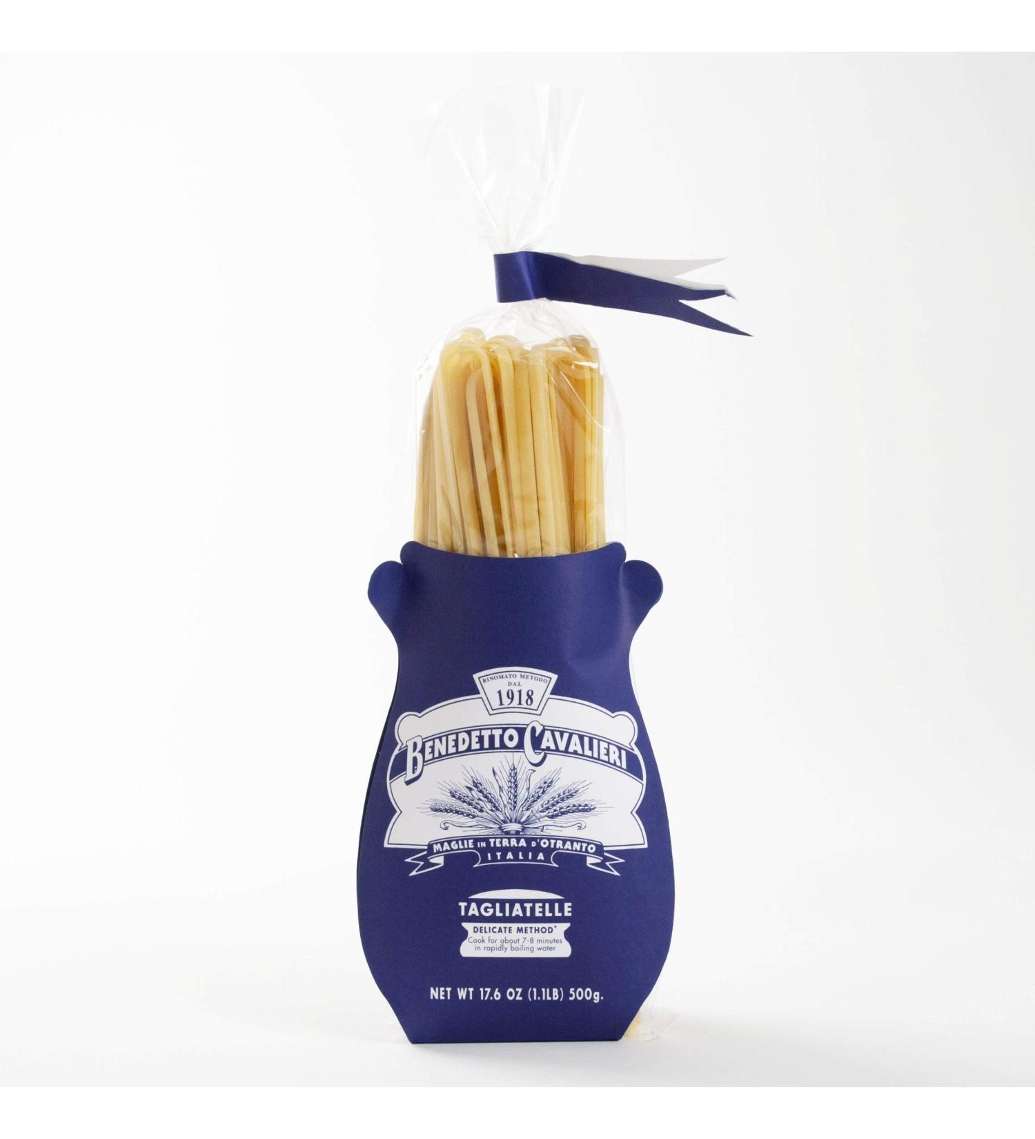 Benedetto Cavalieri Tagliatelle Pasta - 1.1 lb | Premium Italian Pasta - Buy Online on GoSupps.com