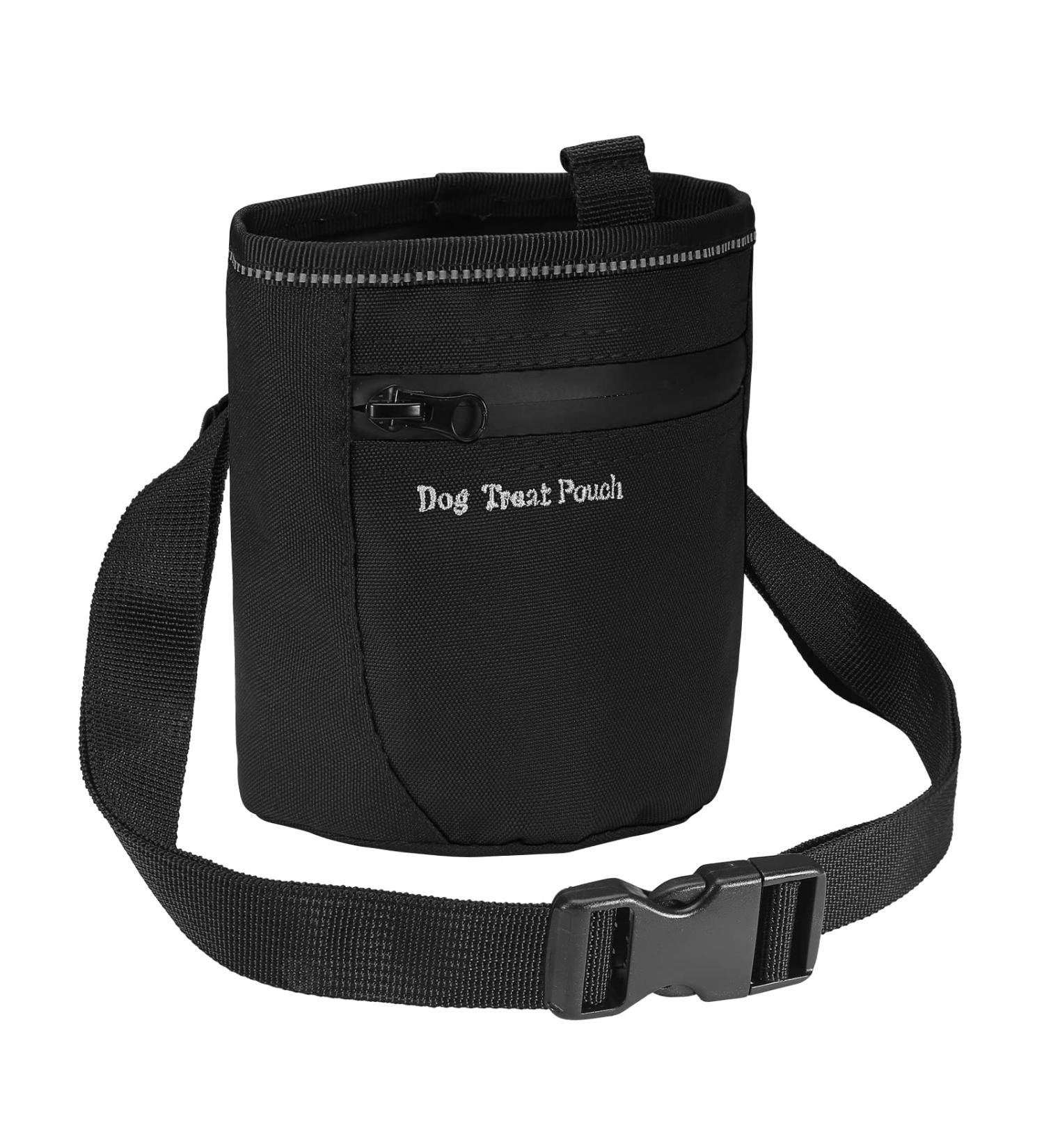 BriFit Dog Treats - Premium Dog Training Feed Bag Waterproof Snack Bags with Adjustable Belt & Magnetic Lock 17.5 x 13.6 x 8 cm - International Shipping - Buy Online on GoSupps.com