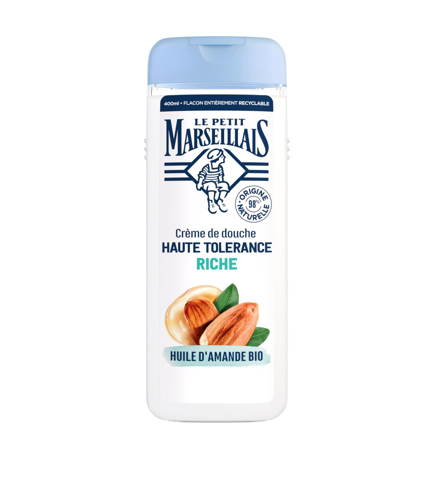 Le Petit Marseillais High Tolerance Shower Cream Rich Organic Almond Oil 400 ml - Buy Online on GoSupps.com