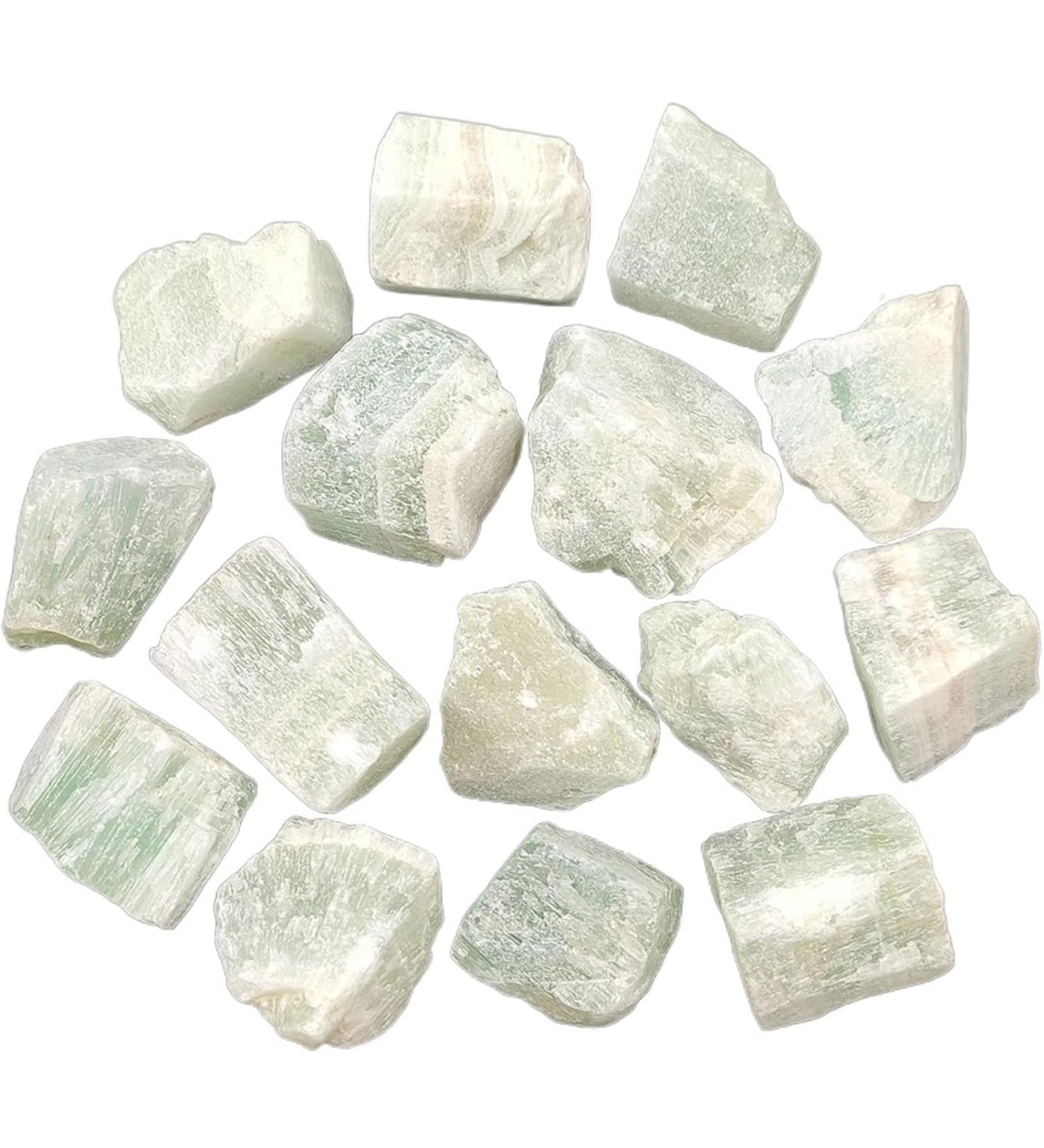 Natural Crystal Rough 1pc Natural Red Green Zoisite Rough Raw Stone Crystals Quartz Specimen Aquarium Home Decor Room Decoration ERTEYIN (Color : Carribean Calcite Size : 1pc 20-30mm) - Buy Online on GoSupps.com