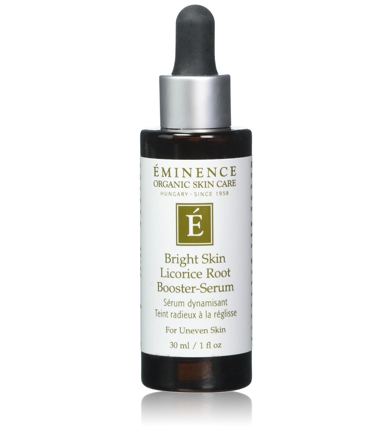 Eminence Organic Skincare Bright Skin Licorice Root Booster Serum - Fast International Shipping - Radiant Skin Solution - Buy Online on GoSupps.com