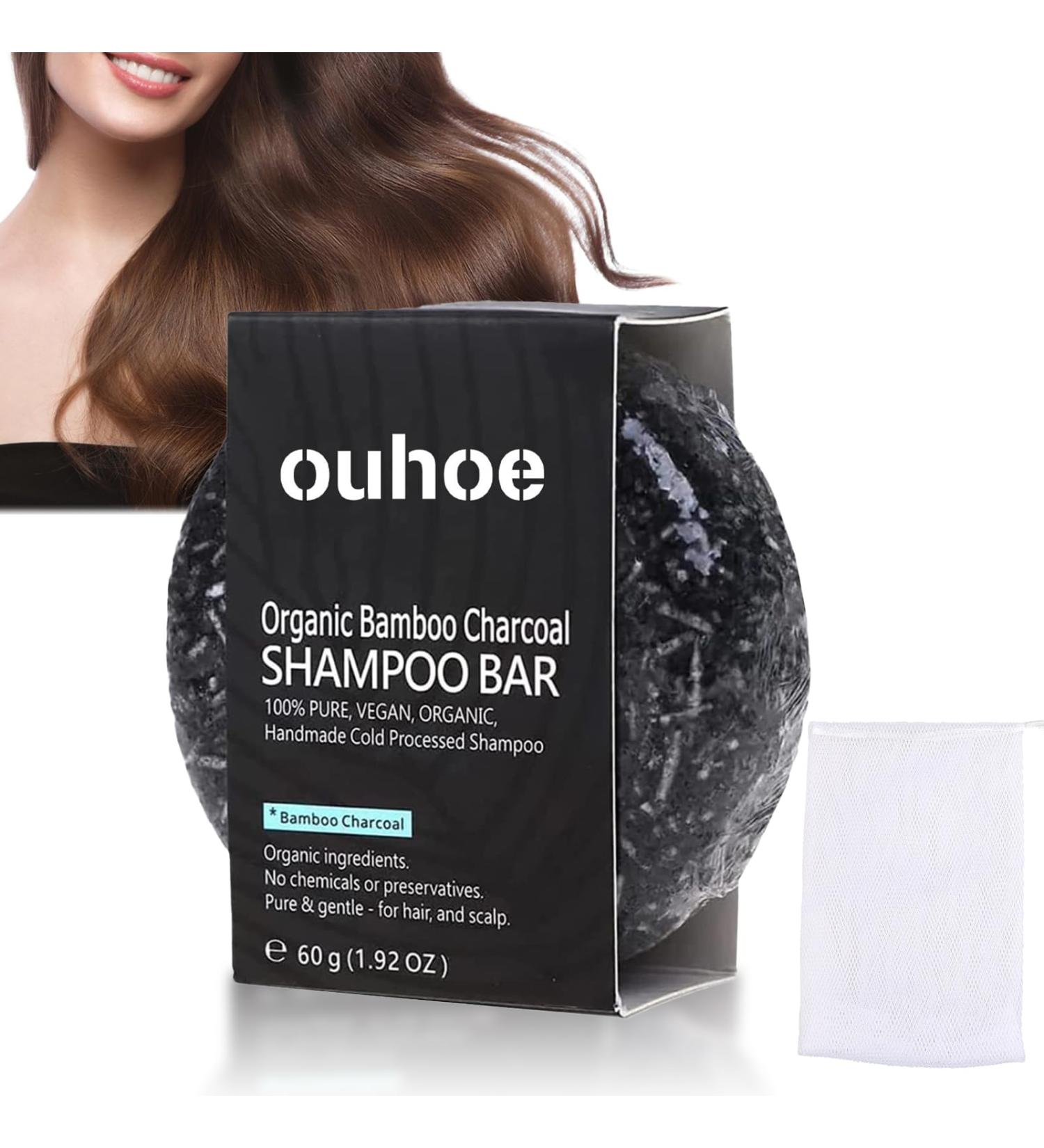 Anti Grey Bar Anti Grey Bar for Hair Anti Grey Bar Beard Bamboo Charcoal Black Soap for Grey Hair Darken Hair Solid Soap for Hair Scalp Cleanse - Buy Online on GoSupps.com