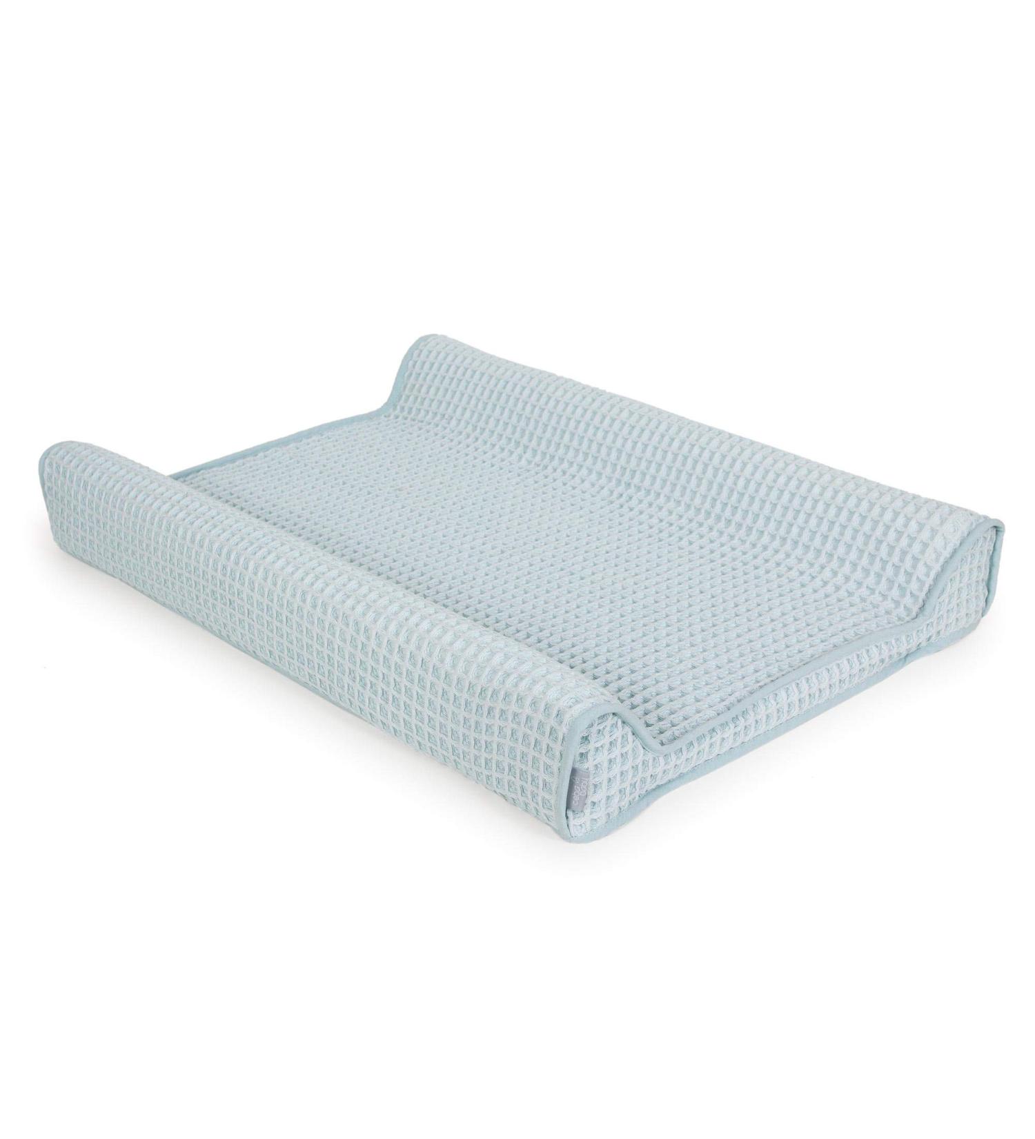 Ceba Baby Cover - Extra Thick Cotton Diaper Support & Coverage - Light Blue 50x70 cm | Cozy Wedge Wrapper - Buy Online on GoSupps.com