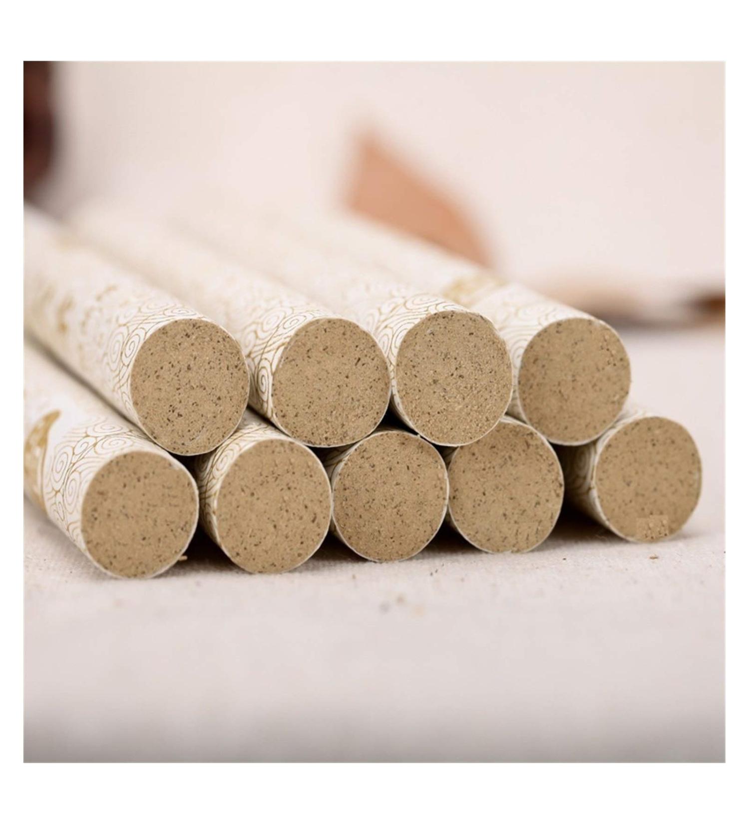 BANGHA Moxa Rolls - Natural Wild Pure Wormwood Moxibustion Strips (18x200mm) for Pain Relief - International Shipping Available - Buy Online on GoSupps.com