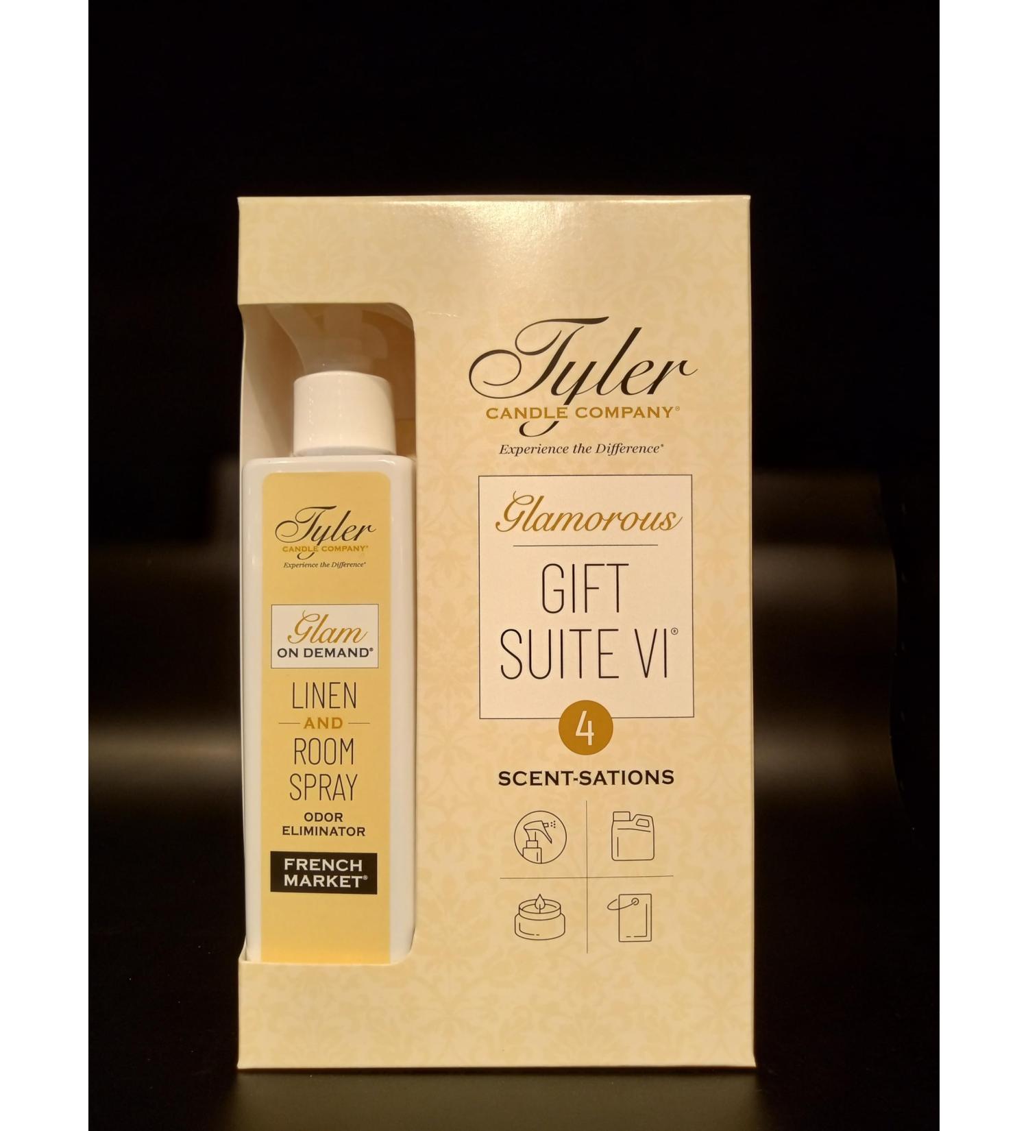 Tyler Candle Company French Market Gift Suite VI - On Demand Room Spray Glamorous Wash & Jar Candle - Buy Online on GoSupps.com