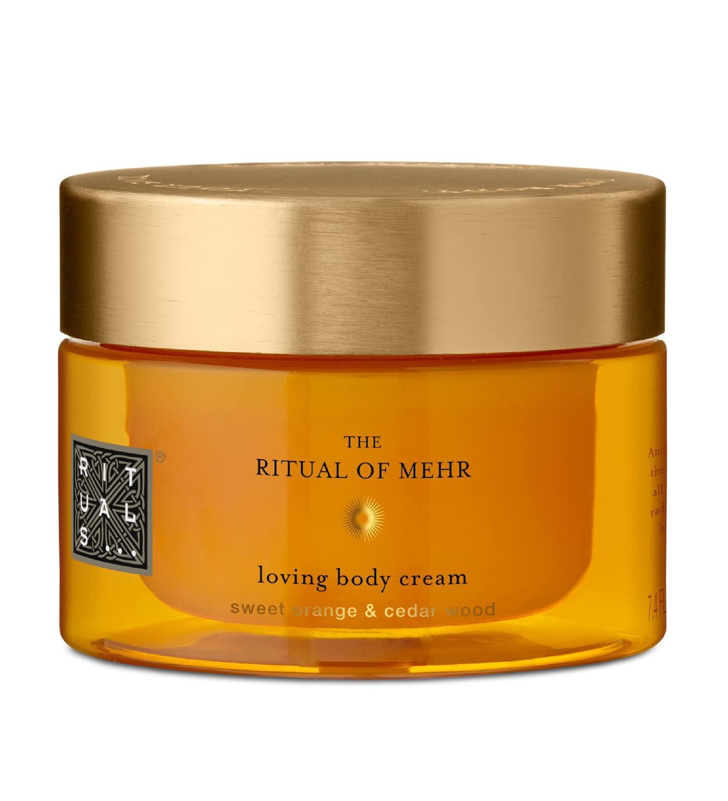 Shop Rituals The Ritual of Mehr Body Cream 220ml - Nourishing Daily Moisturizer for Glowing Skin | International Shipping - Buy Online on GoSupps.com