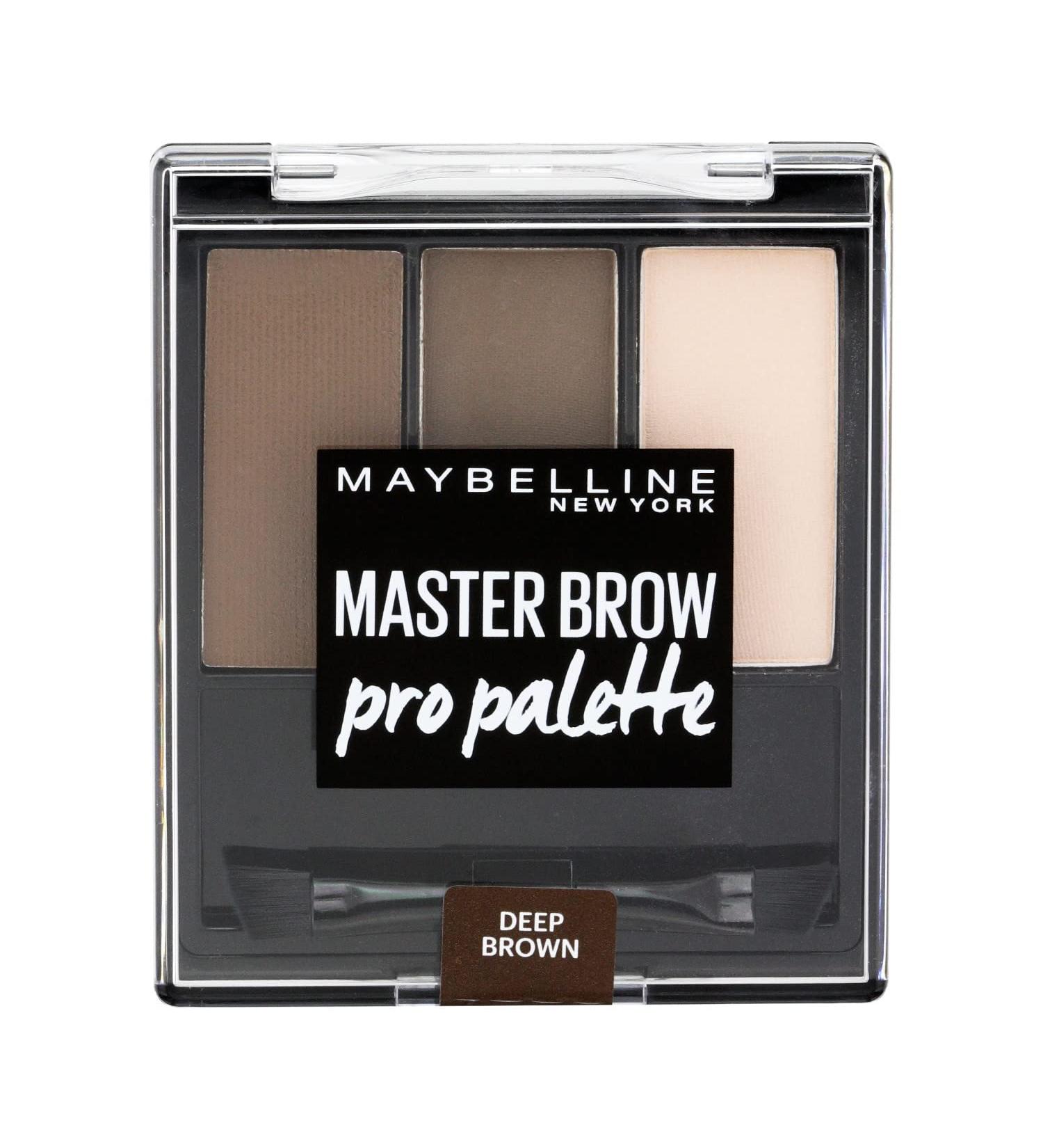 GEMEY MAYBELLINE 4 Deep Brown Kit Dark Eyebrow Palette - Buy Online on GoSupps.com