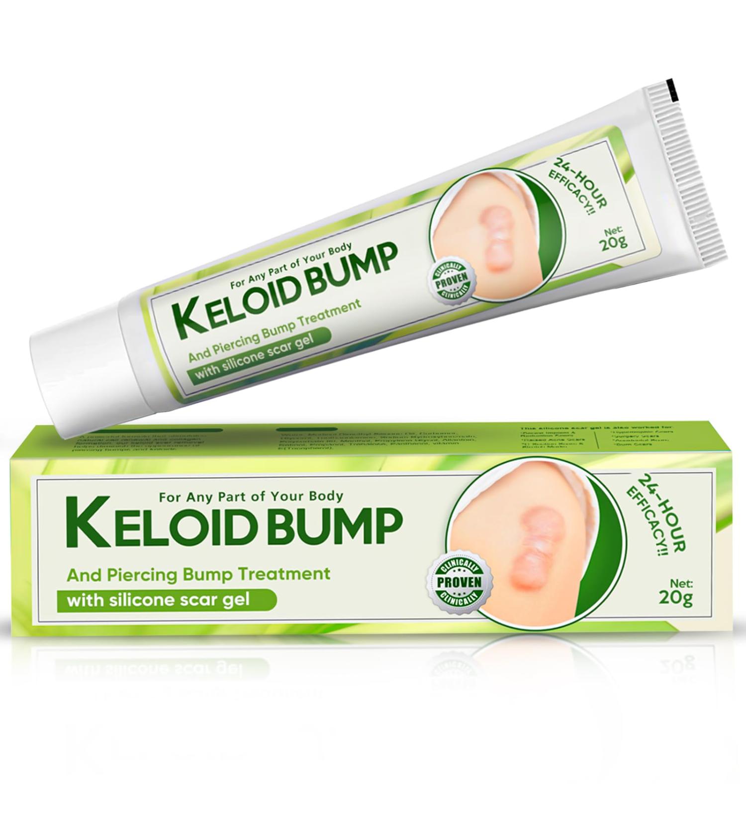 iTecFreely Keloid Scar Treatment for Nose & Belly Piercings - Silicone Scar Gel for Stretch Marks, Burns & Surgery Scars - Buy Online on GoSupps.com