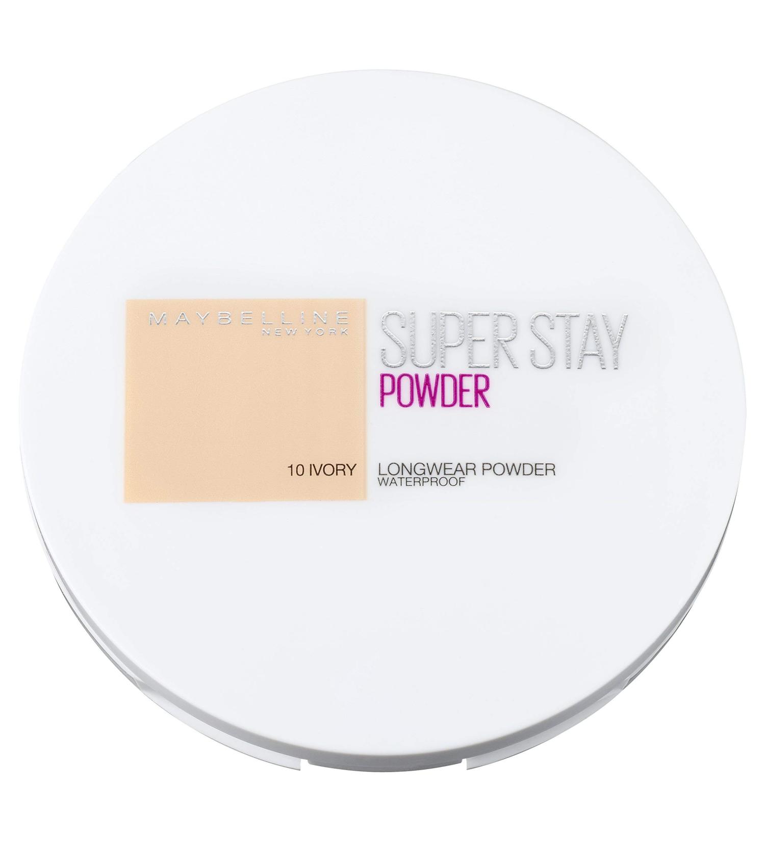 Maybelline New York Superstay 24h Powder No. 10 Ivoire - Long-lasting Matte Finish 9g | International Shipping Available - Buy Online on GoSupps.com