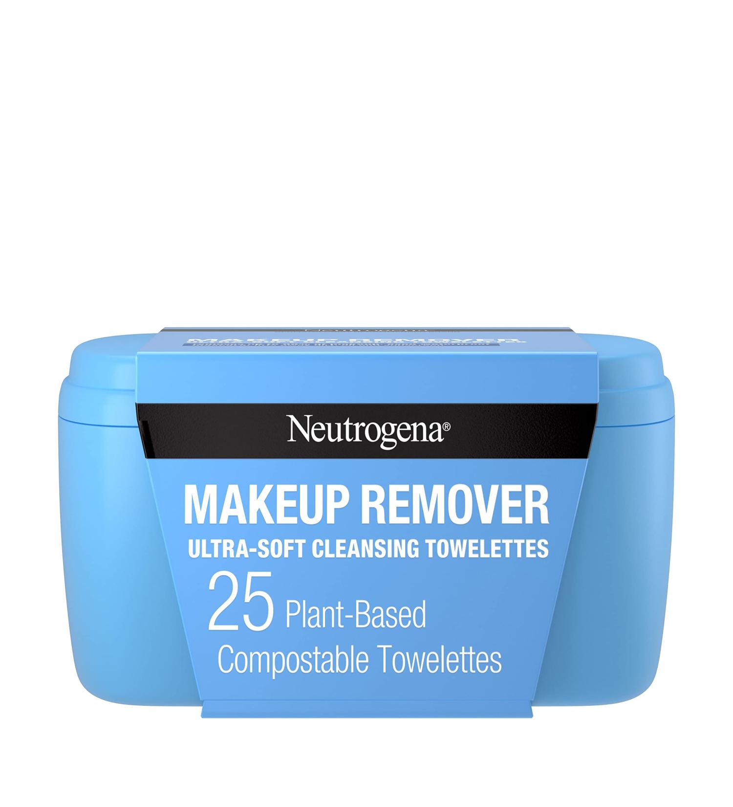 Neutrogena Makeup Remover Wipes - Gentle Daily Face Cleansing Towelettes | 25 ct - Buy Online on GoSupps.com