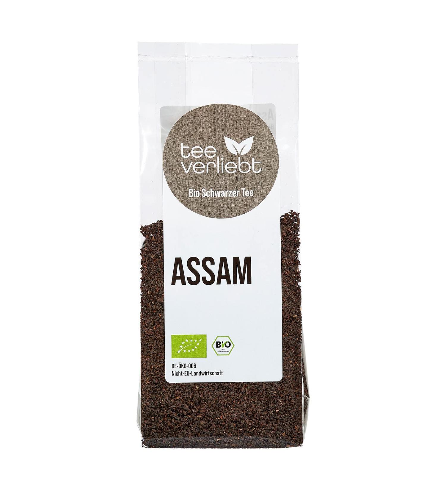 tealoving FRUST Organic Assam Thee loose 100 g Loser Black Tea Organic froke India Malty aromatic flavor Golden Orange Fannings Pleasant SpicyStrong Aroma Bio blackthees loose 100 g - Buy Online on GoSupps.com