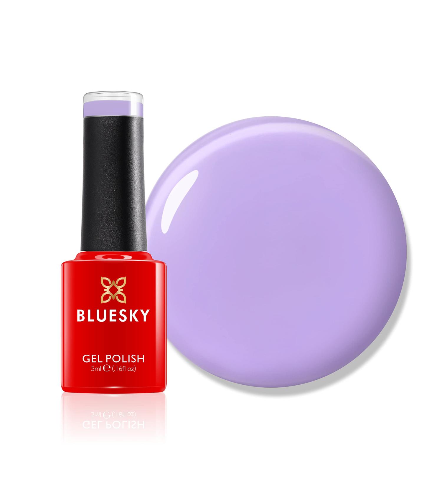 BLUESKY Gel Nail Polish Naughty You SS2320 Lilac Long Lasting Chip Resistant 5 ml Requires Drying Under UV LED Lamp - Buy Online on GoSupps.com