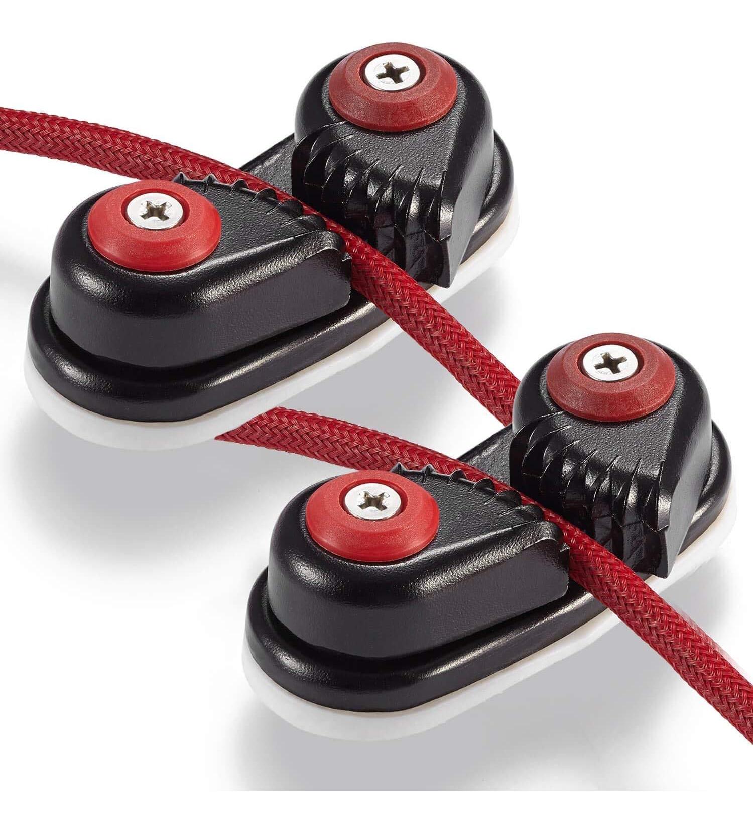 RANDDER Kayak Cam Cleat - Aluminum Fast Entry Cleats for Boat, Canoe, Sailing Dinghy - 2 Pack - Buy Online on GoSupps.com