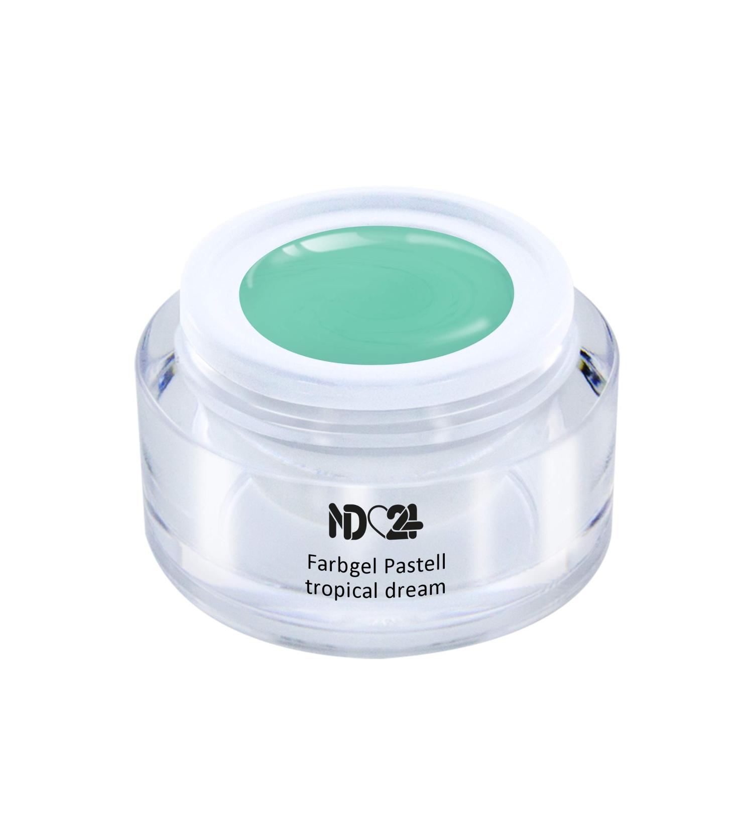 Buy UV LED Color Gel - Pastel Tropical Dream Green - Studio Quality 5ml - Made in Germany | International Shipping - Buy Online on GoSupps.com