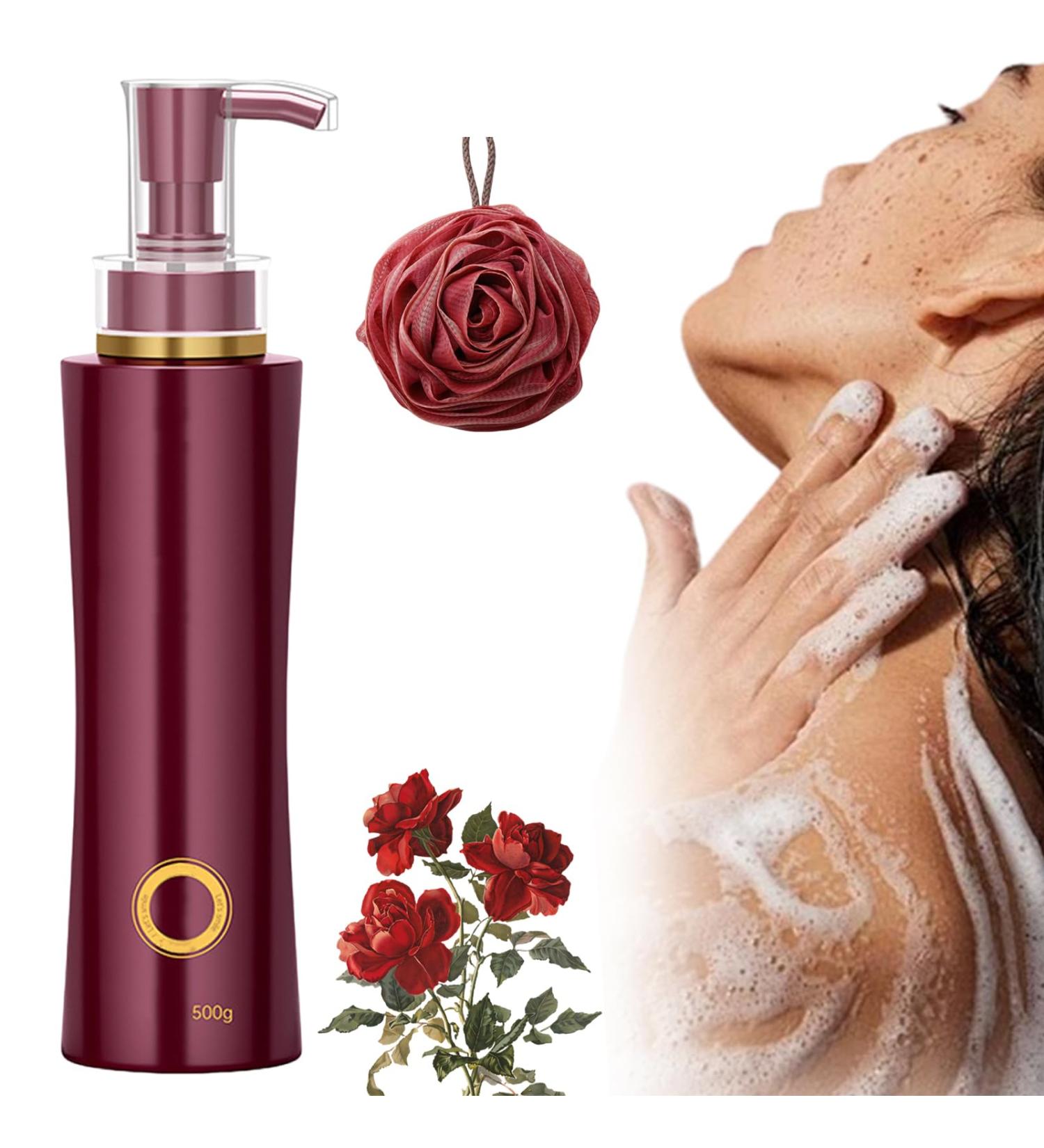 Gel Douche Parfum La Rose G el Douche Hydratant Aromatique Lait De Bain Parfum Au Miel Gel DouchRose clat Dor Parfum Longue Dur e (1 pi ce) - Buy Online on GoSupps.com