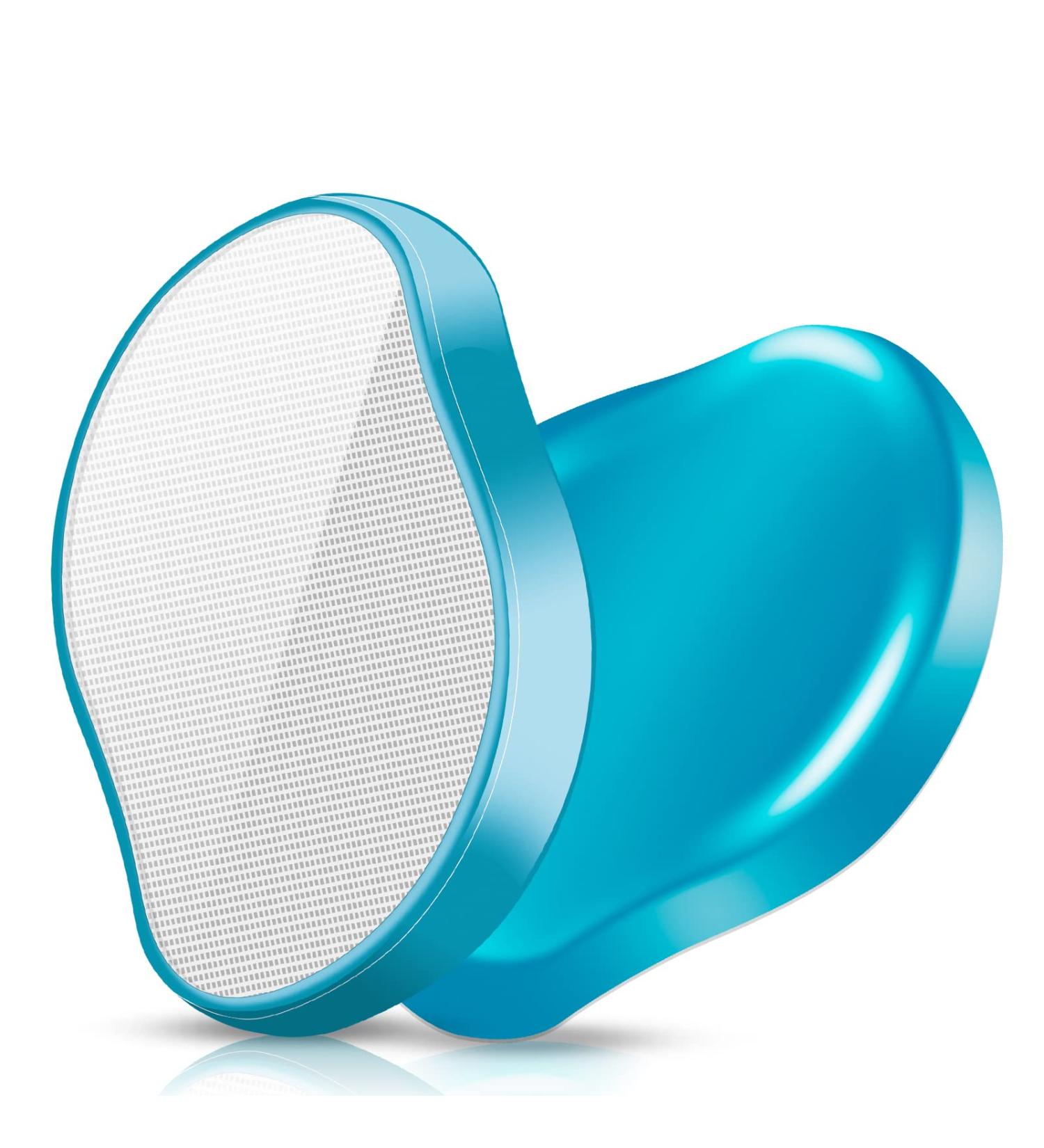 Reusable Crystal Hair Eraser for Men and Women - Painless Hair Removal Tool for Back, Arms, Legs - Magic Exfoliation Device (Blue) - Buy Online on GoSupps.com