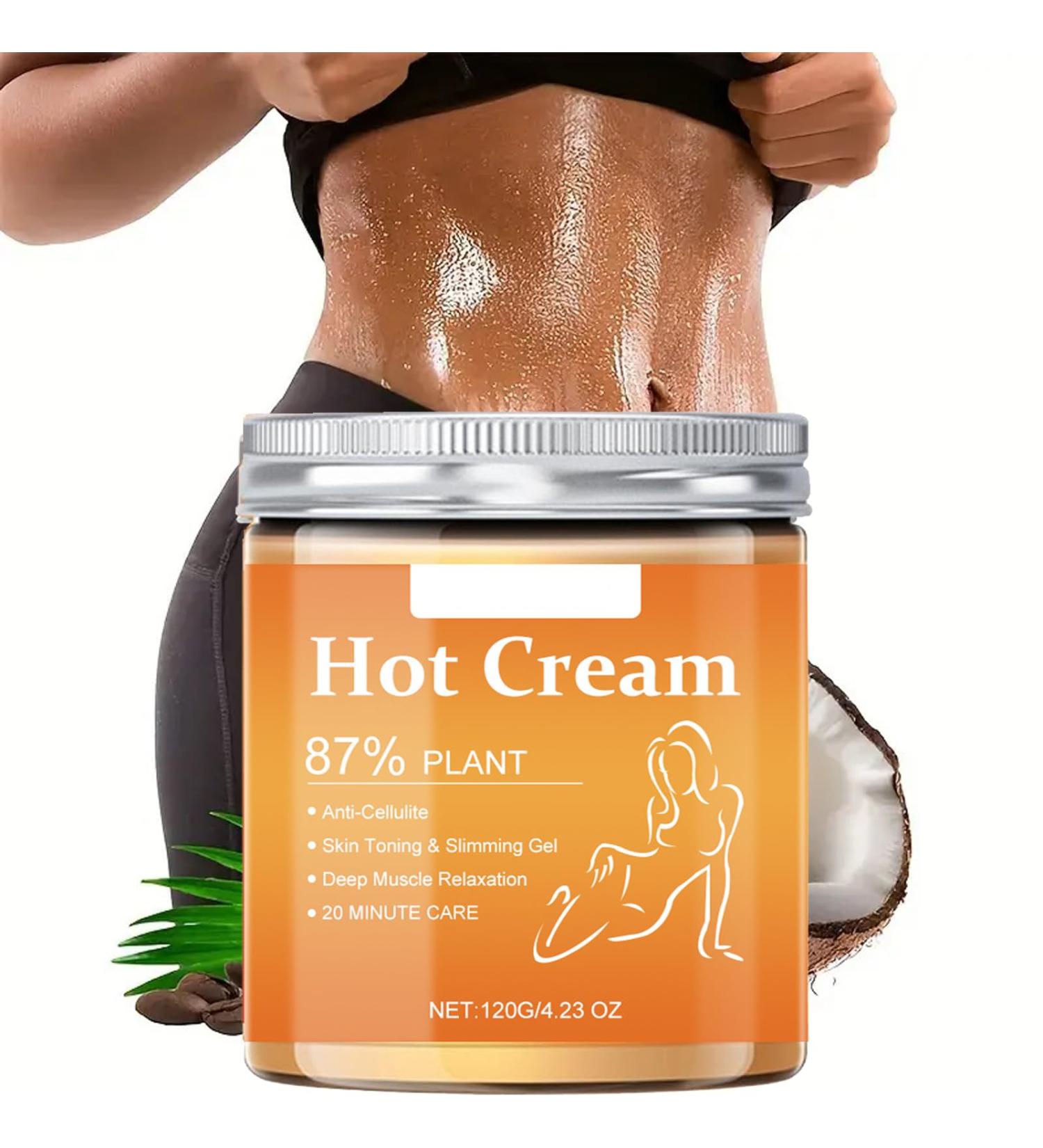 Firming Hot Cream fat burning cream moisturizing body cream for abdomen legs arms and buttocks for a wellgroomed skin feeling body cream orange - Buy Online on GoSupps.com