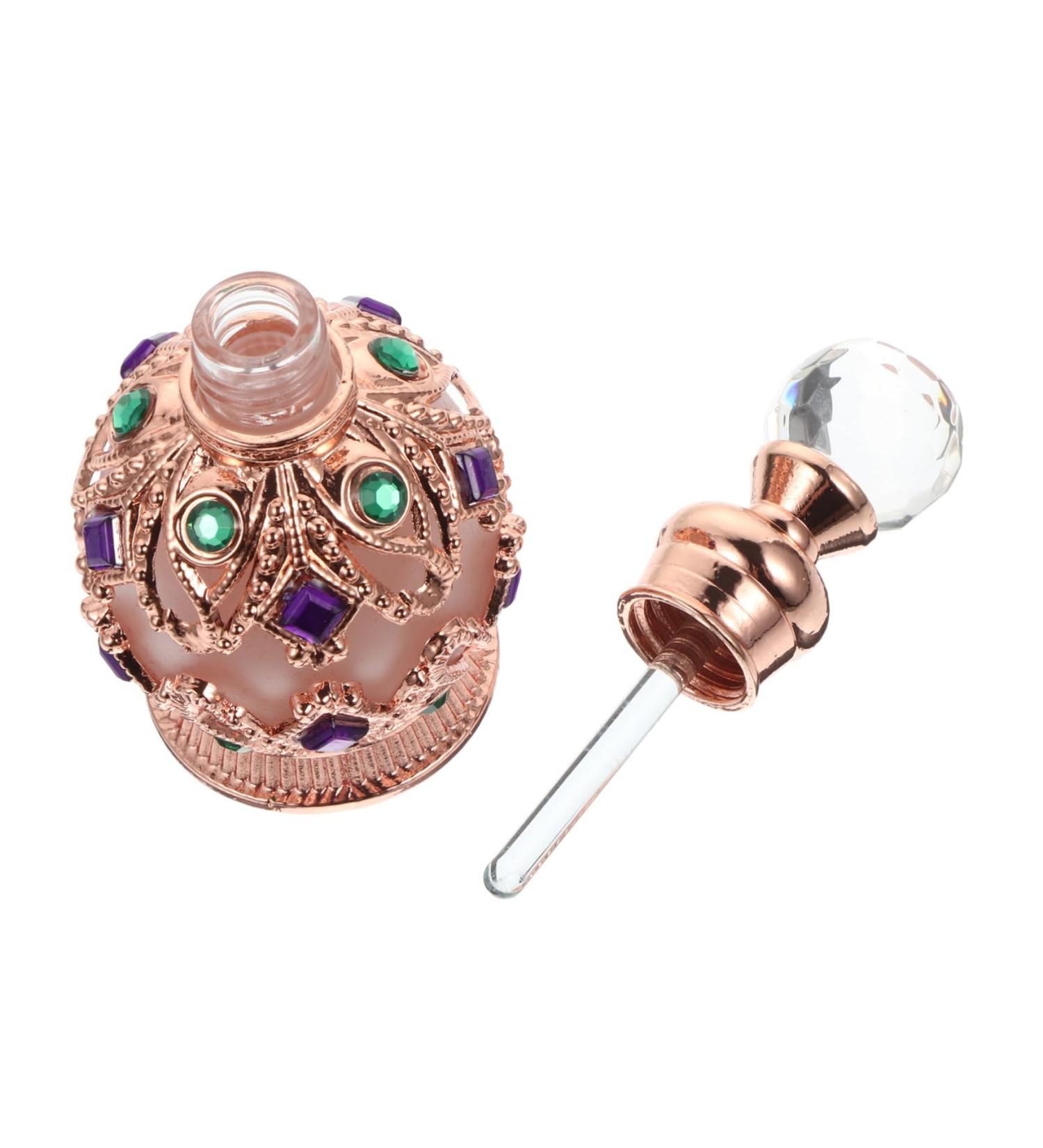 Didiseaon Ornament Container Essential Oil Bottle Glass Bottle Portable Victoria Travel Glass Containers - Buy Online on GoSupps.com