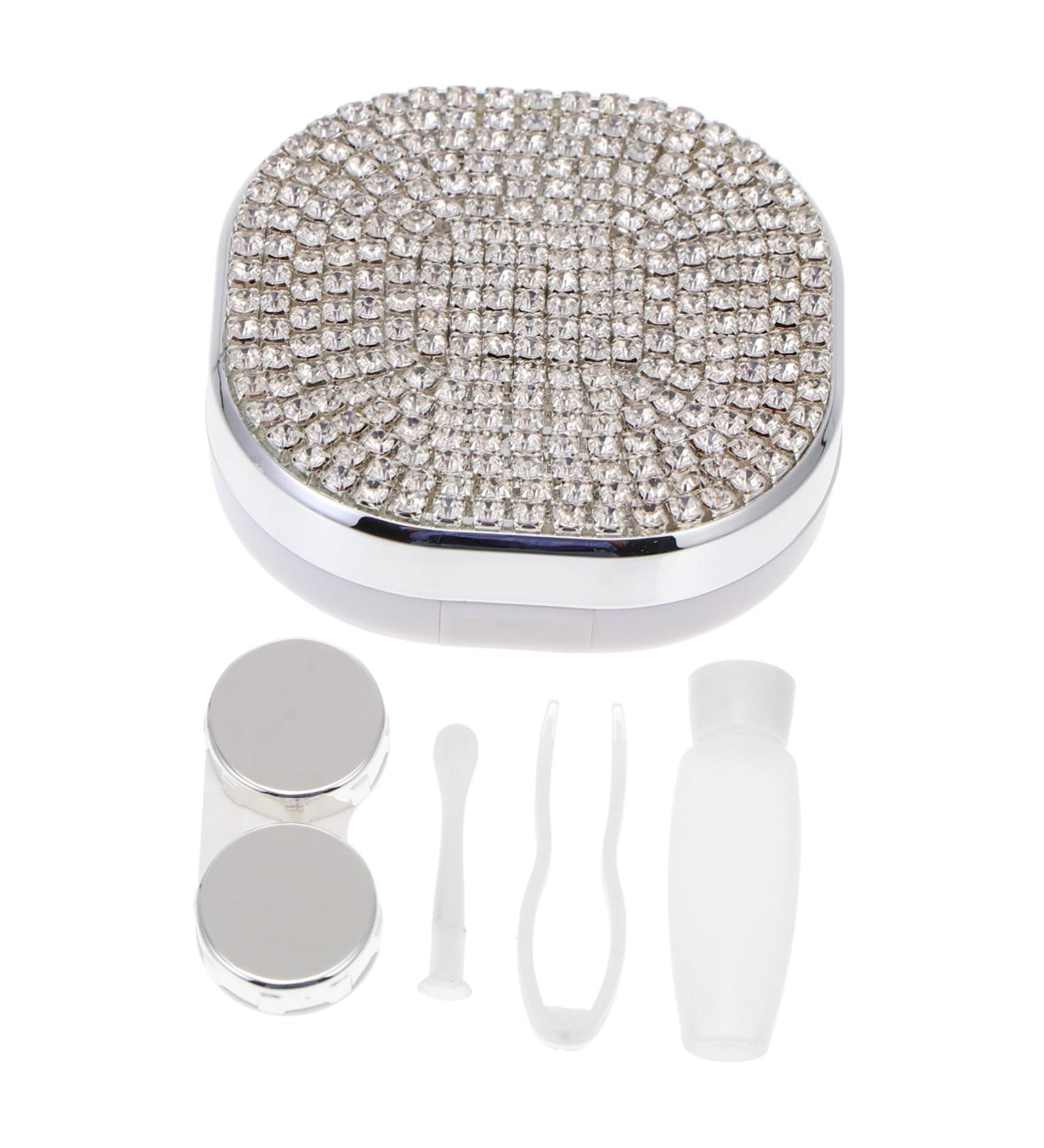 Buy Healvian Colored Contact Lens Care Box - Travel Eye Contact Case & Organizer Kit - Compact Storage with Steine Stones - Perfect for International Shipping - Buy Online on GoSupps.com