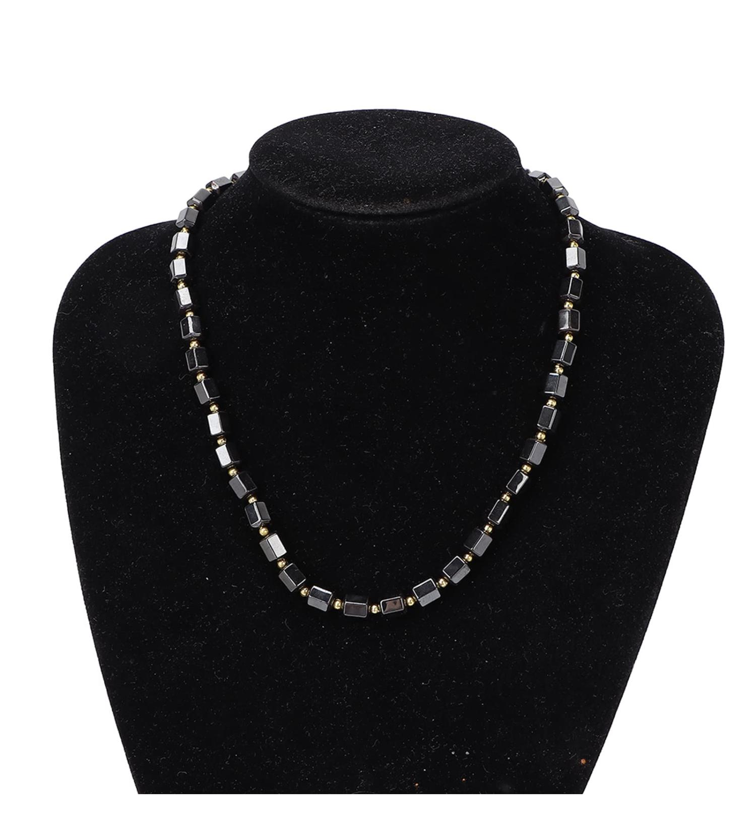 Magnetic Therapy Necklace for Natural Pain Relief | Neck Arthritis Back Shoulder & Migraine Relief - Buy Online on GoSupps.com