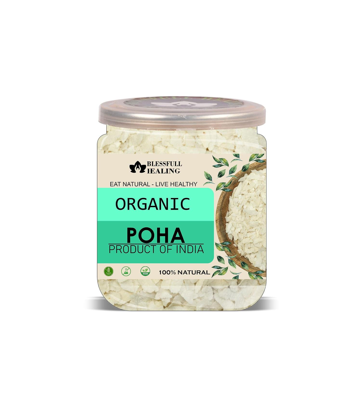 Blessfull Healing Organice POHA 1 lb (453 Gram) - Buy Online on GoSupps.com