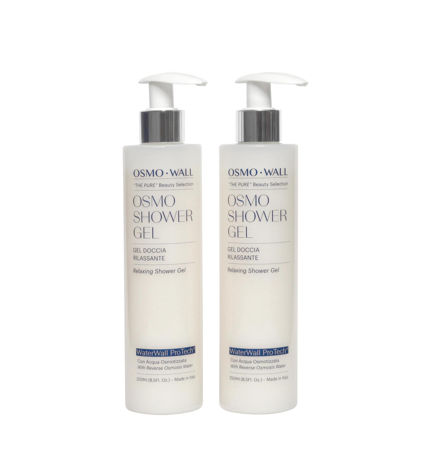  OSMO WALL Osmowall Kit 2 OSMO SHOWER Gentle moisturizing softening and relaxing shower gel with aloe vera gel concentrated from organic farming respects the skin's natural pH. Unisex. 2 x 250 ml - Buy Online on GoSupps.com