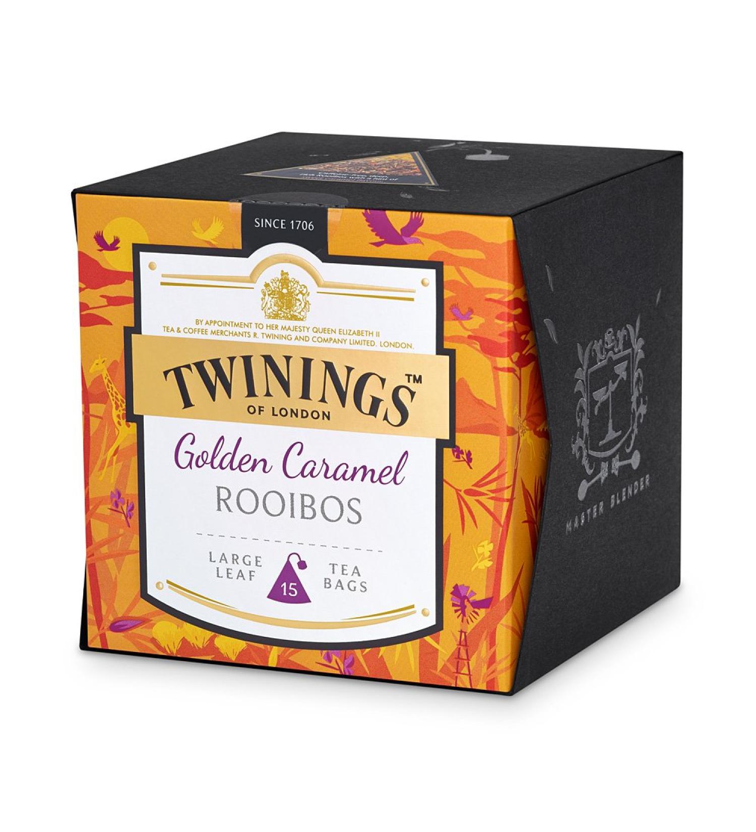 Twinings Platinum Golden Caramel Rooibos 15 tea bags