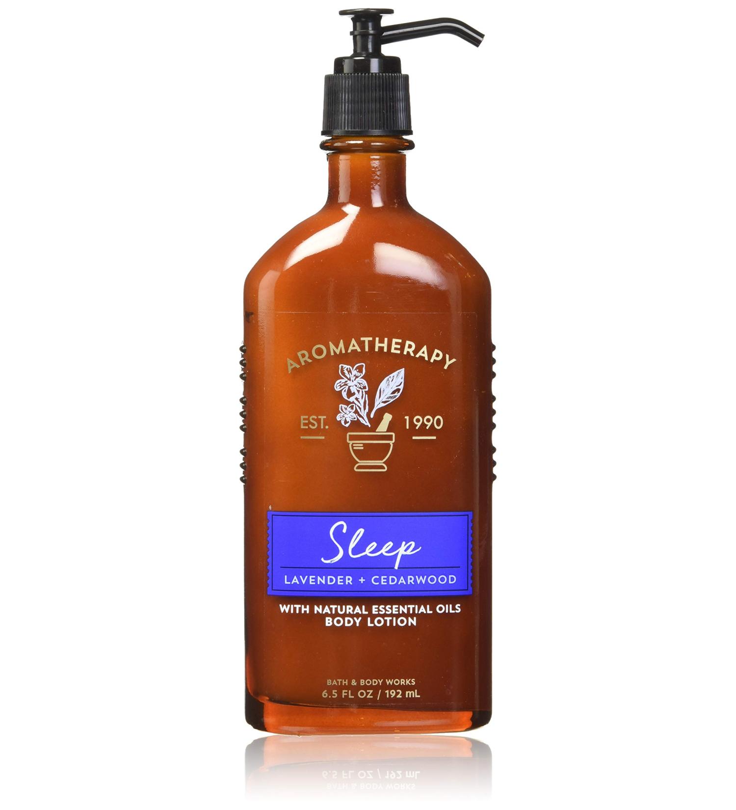 Bath and Body Works Sleep Lavender Cedarwood 6.5 Ounces Aromatherapy Lotion