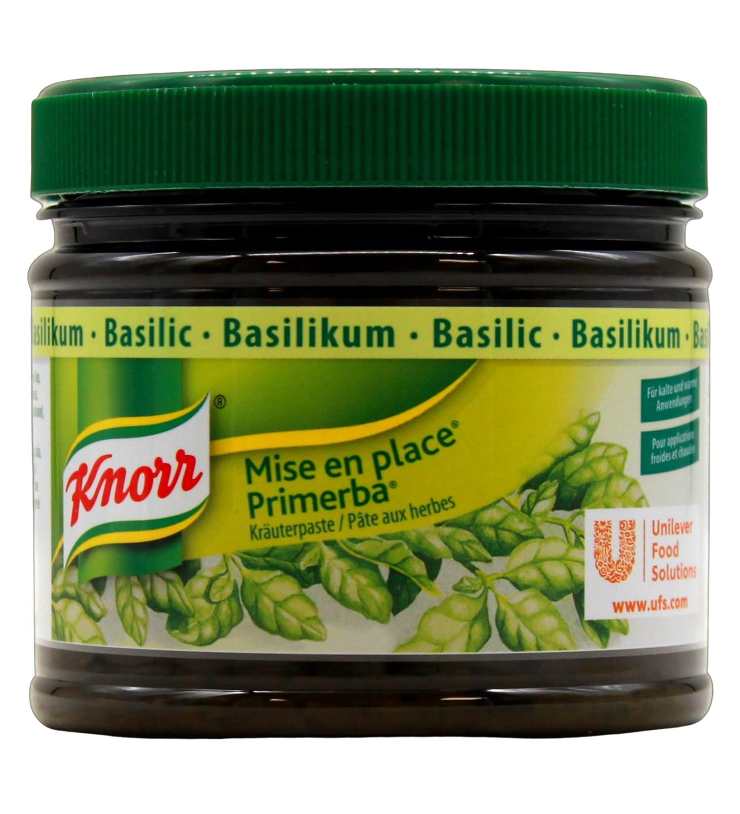 Buy Knorr Mise en Place Basil Herb Paste 340g - Authentic Flavor for International Shipping - Buy Online on GoSupps.com