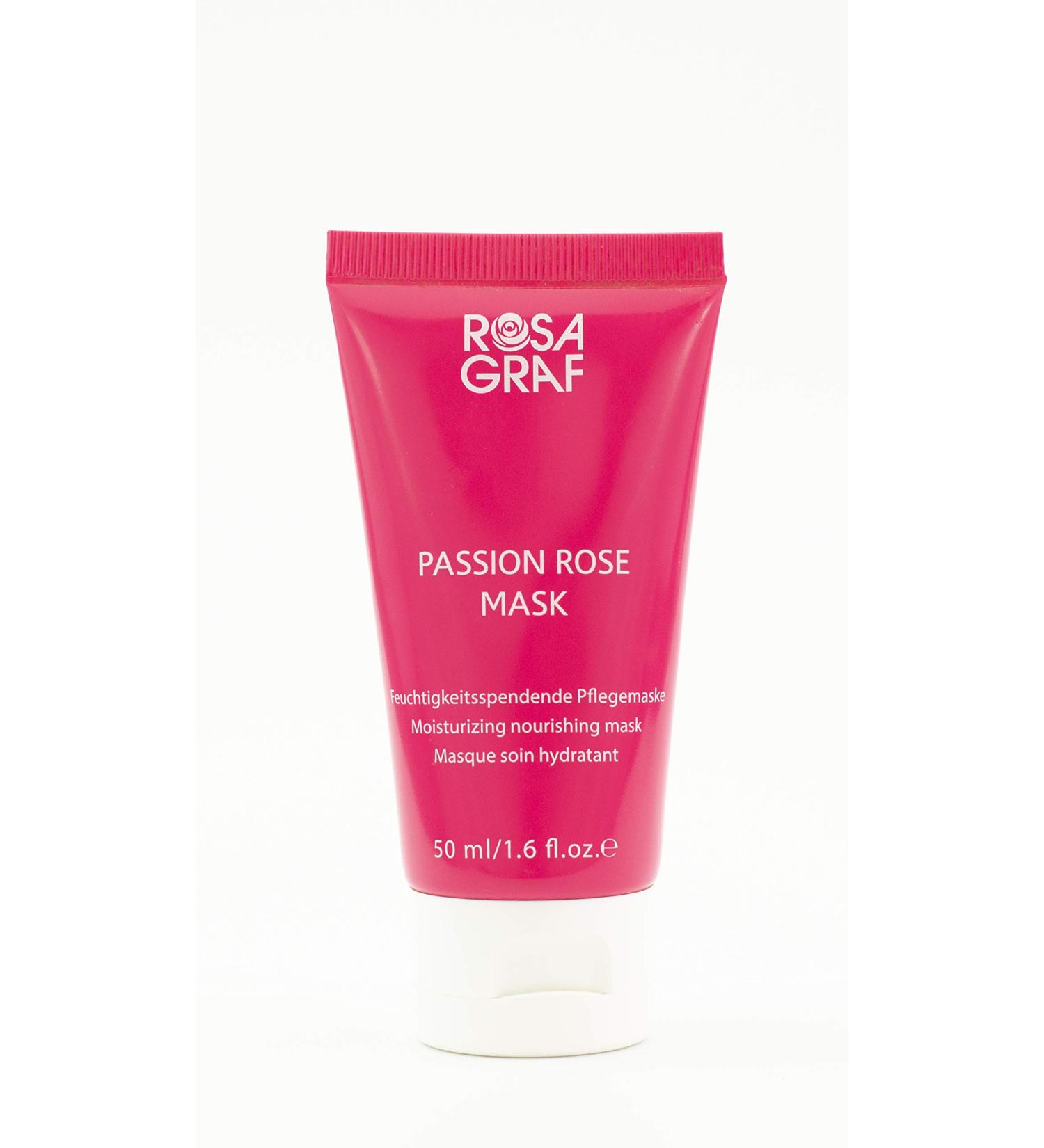 Rosa Graf Passion Rose Mask - Hydrating & Rejuvenating Face Mask for All Skin Types | Shop Internationally - Buy Online on GoSupps.com