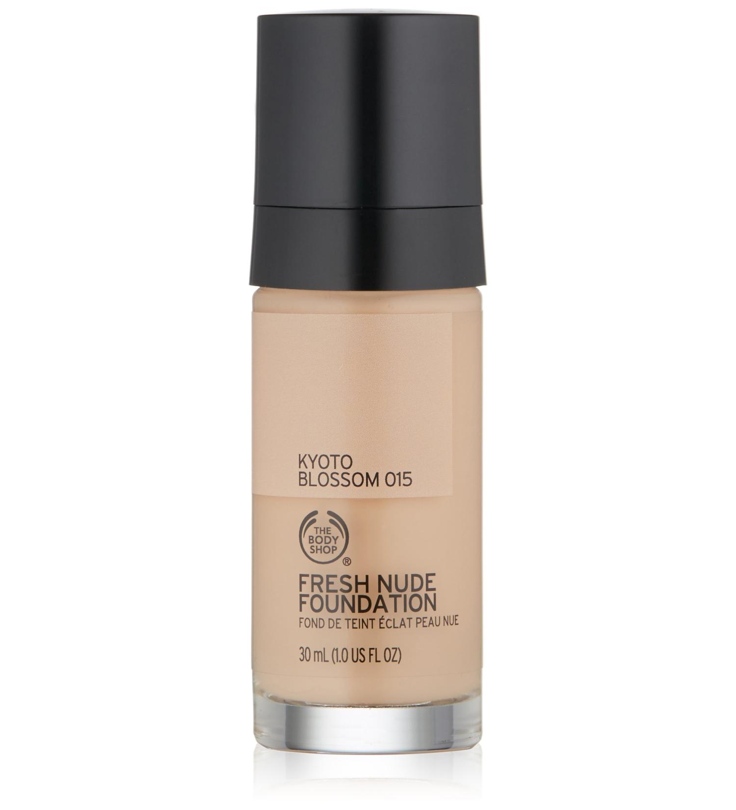 The Body Shop Fresh Nude Foundation Shade 15 Kyoto Blossom 1 Fl Oz - Natural Coverage for Radiant Skin - Buy Online on GoSupps.com