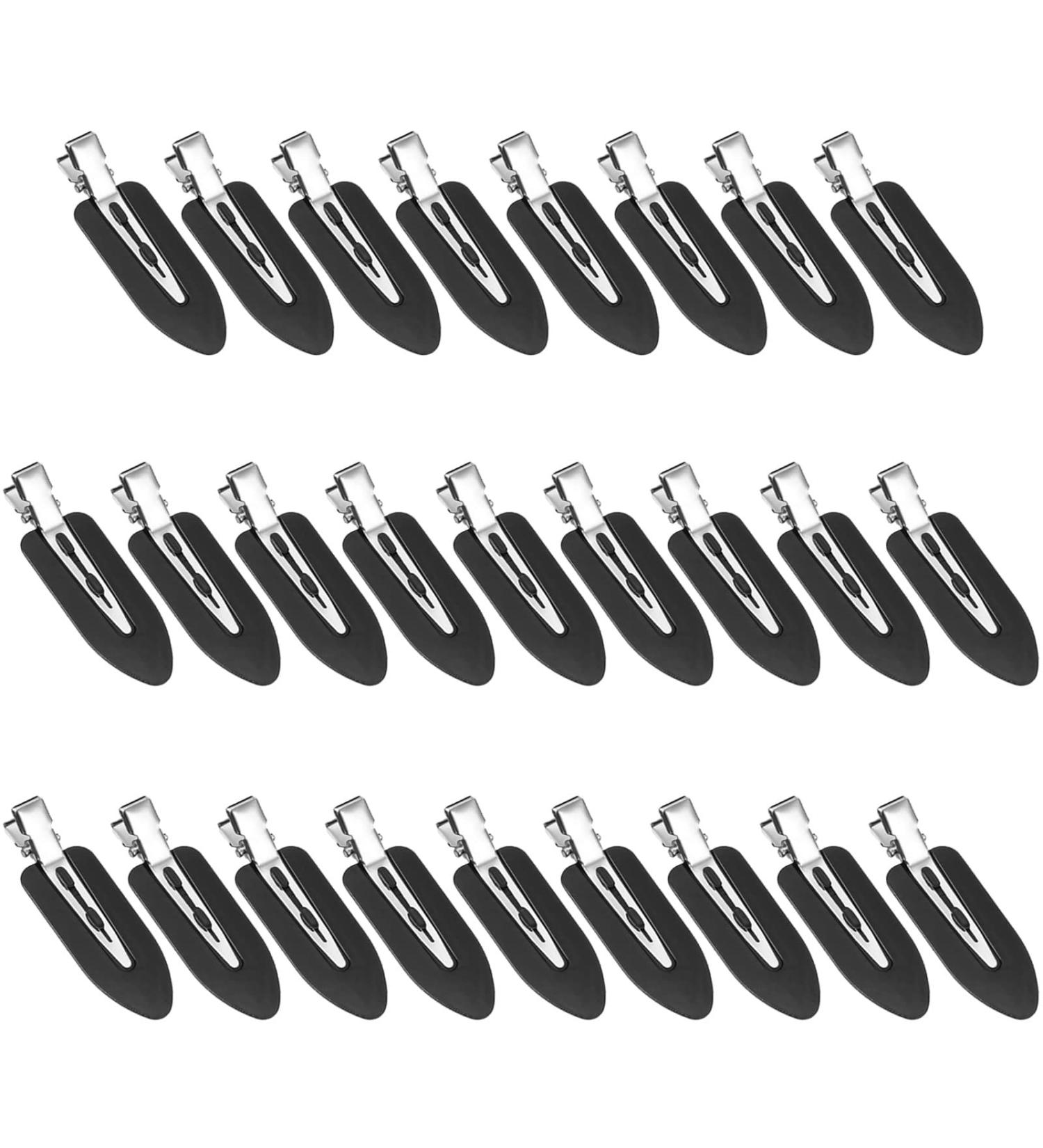 ZEVONDA 26 PCS No Crease Hair Clips - No Bend Hair Styling Pins for Girls & Women - Black - Buy Online on GoSupps.com