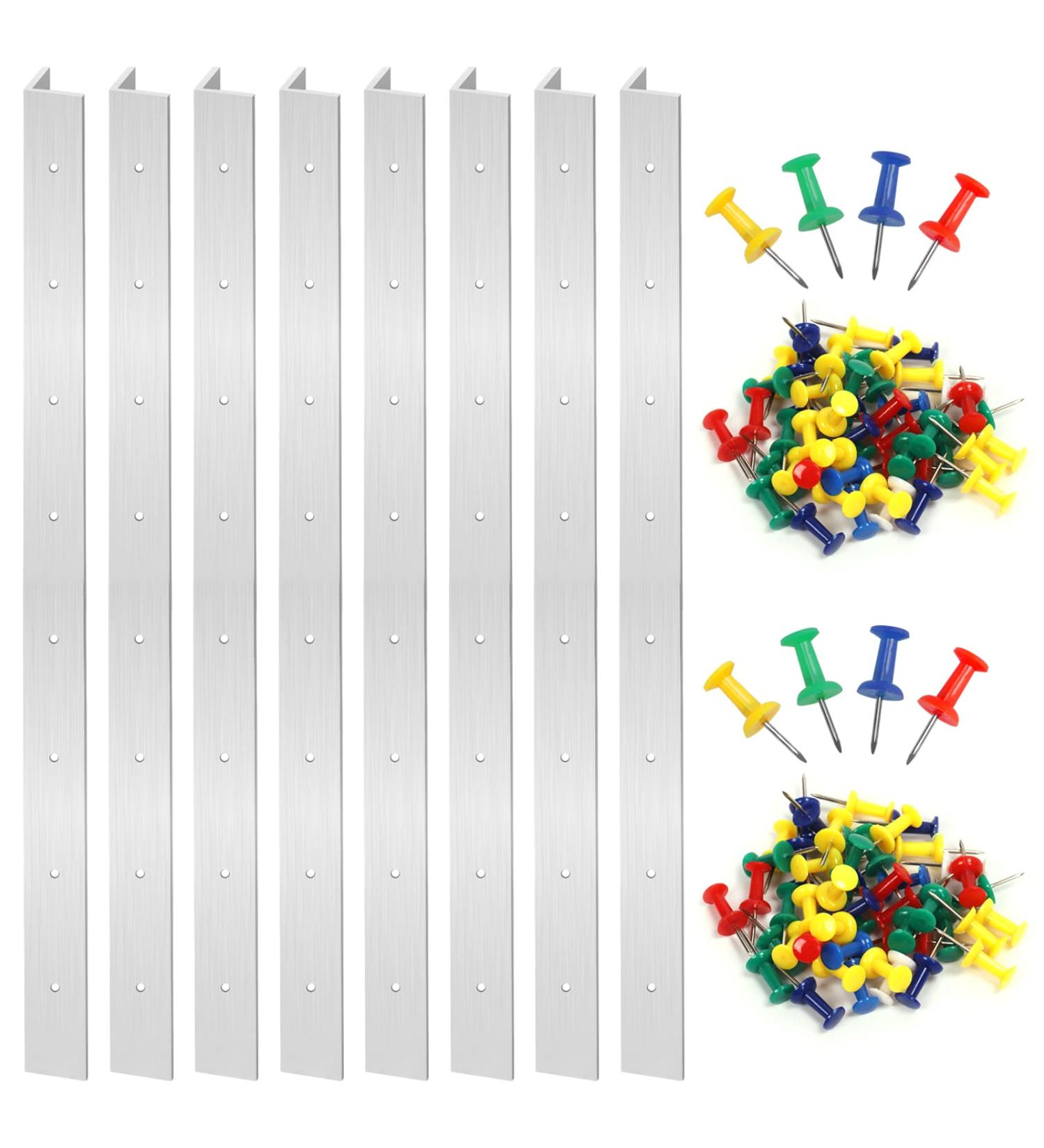 Swpeet 78Pcs Stained Glass Layout Block System with Mixed Color Push Pins - Perfect for Crafting 12 Inch Panels - Buy Online on GoSupps.com