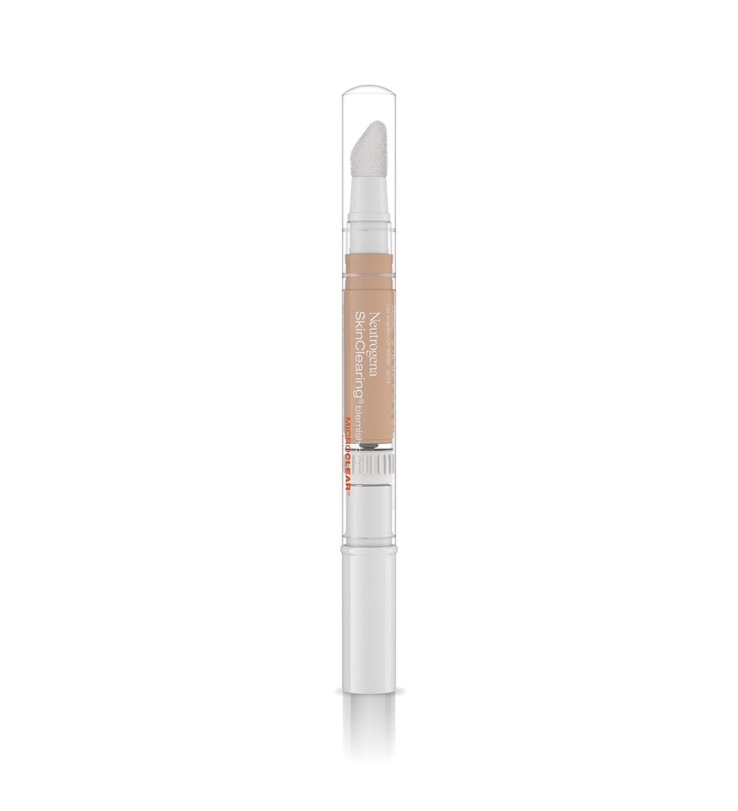 Neutrogena SkinClearing Blemish Concealer with Salicylic Acid | Non-Comedogenic & Oil-Free | Cover, Treat & Prevent Breakouts | Light 10 | 0.05 oz - Buy Online on GoSupps.com