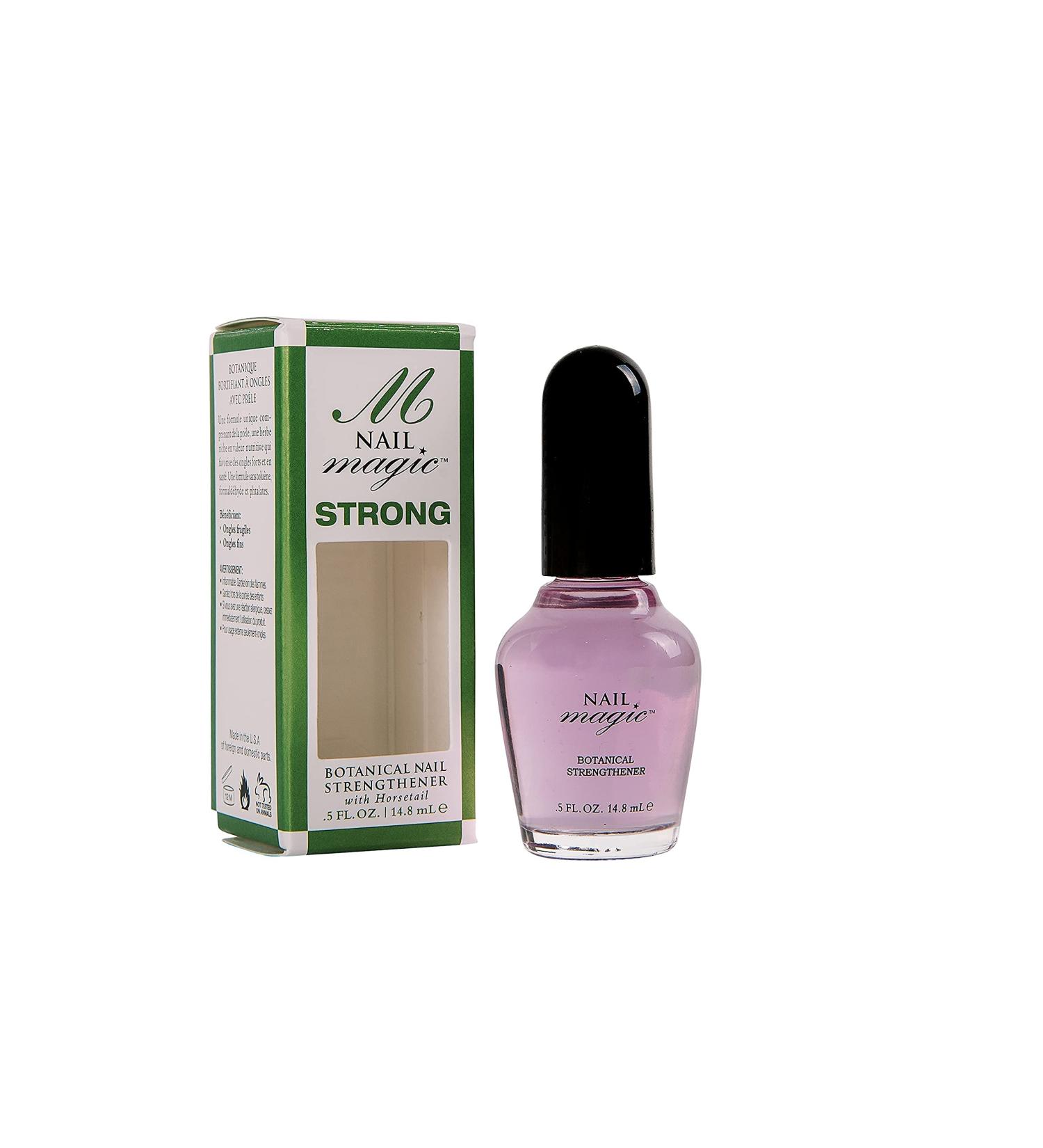 Natural Nail Strengthener 0.5 fl oz - Strong Formula with Silica for Weak Nails - Toluene, Formaldehyde, and DBP Free - 60 Years of Superior Results - Buy Online on GoSupps.com